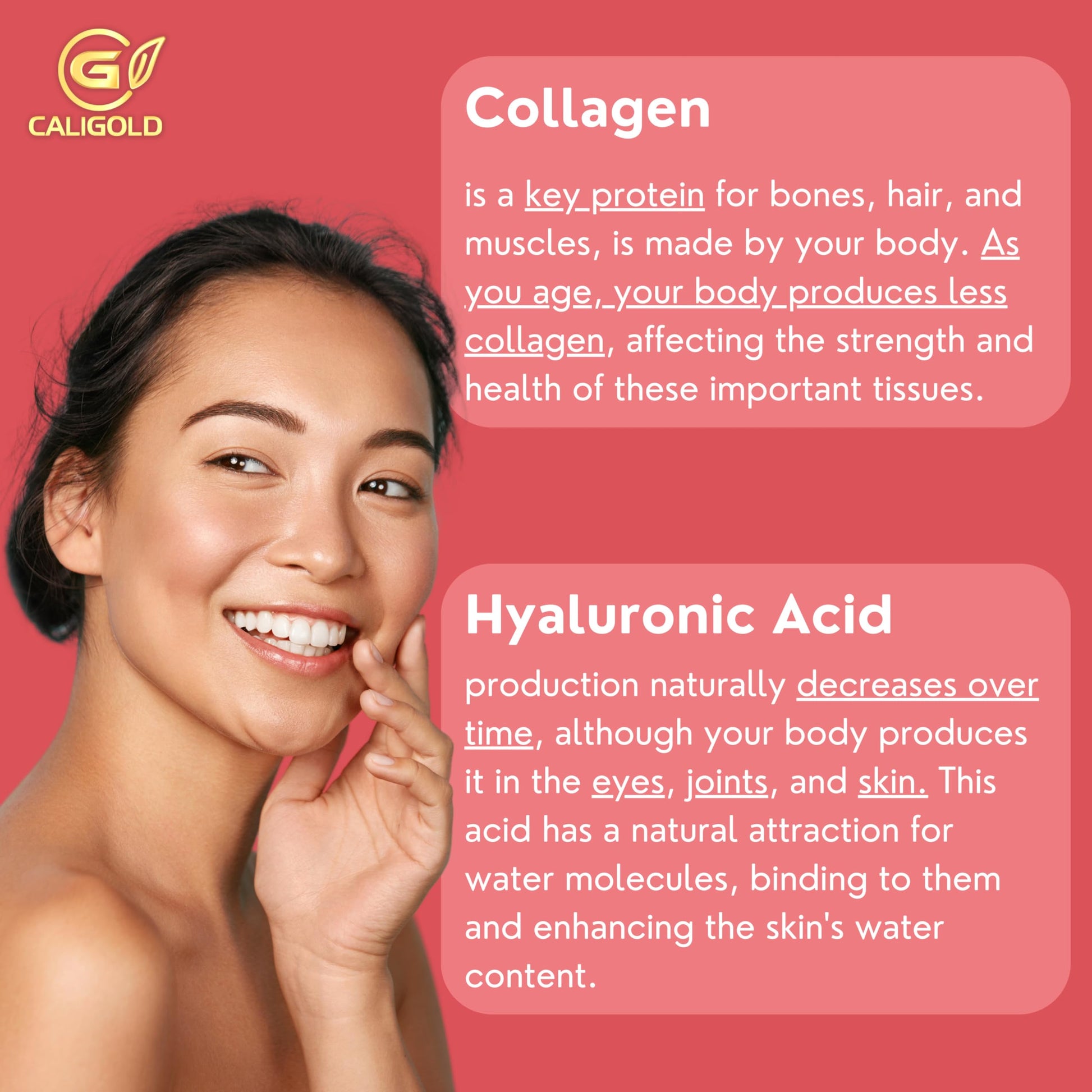 CALIGOLD Health Super Marine Collagen Liquid - Excellent for Hair, Skin, Nails and Joints CALIGOLD buy supplements canada