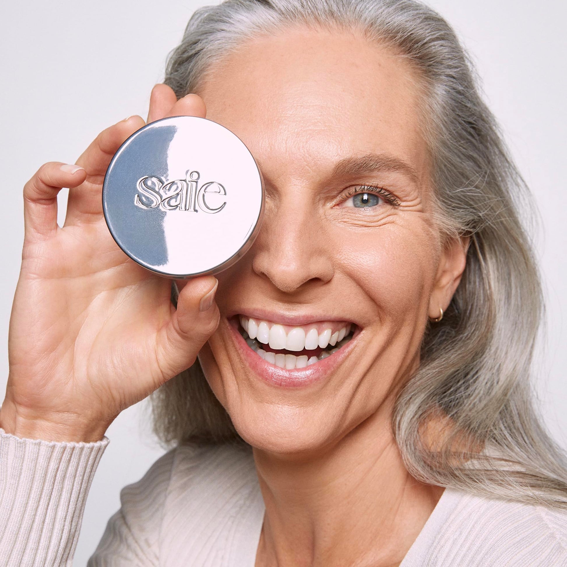 Saie Airset Radiant Loose Setting Powder - Weightless Face Powder to Set, Smooth + Diffuse Face Makeup - Formulated with Hydrating Squalane - Translucent (0.14 oz) Saie buy supplements canada