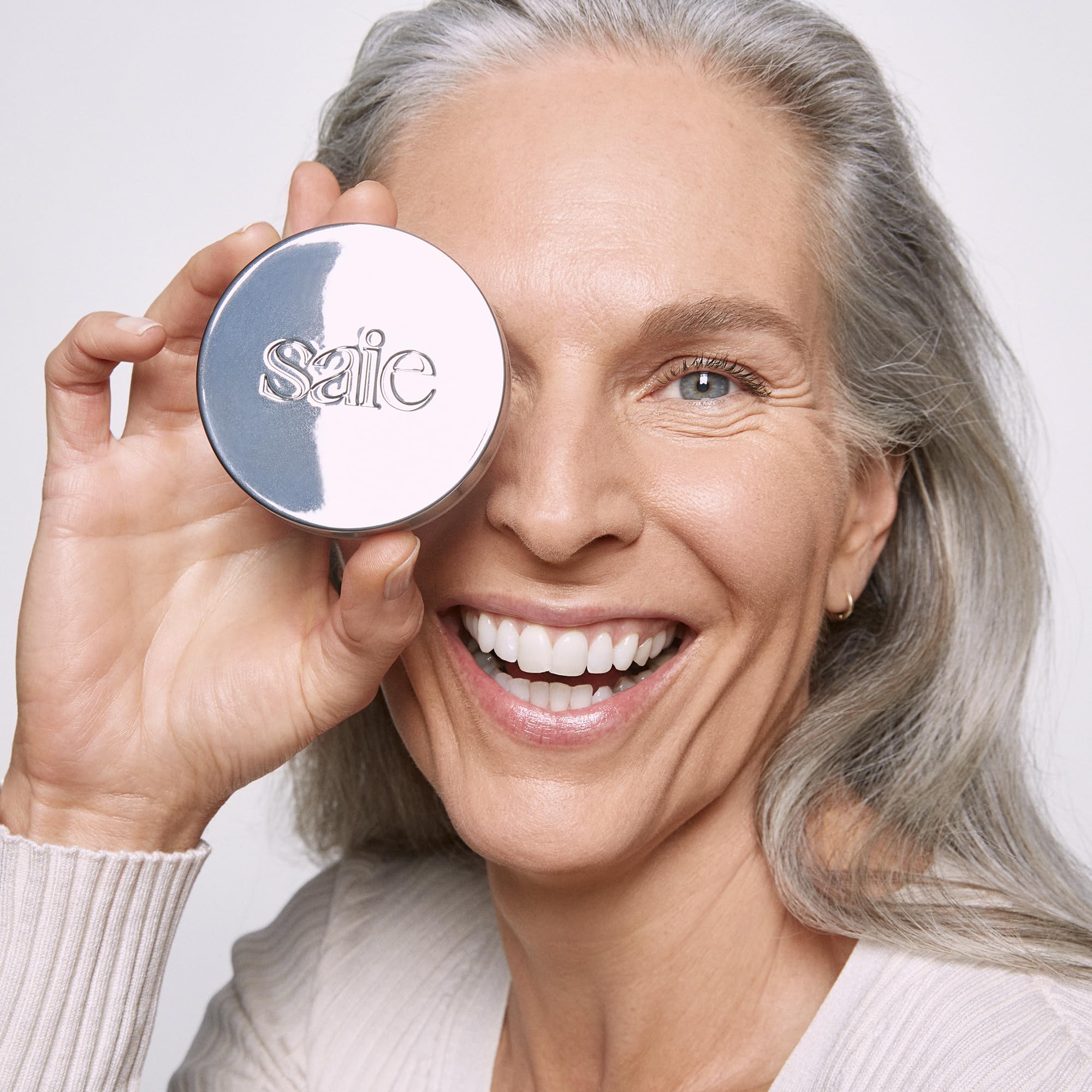 Saie Airset Radiant Loose Setting Powder - Weightless Face Powder to Set, Smooth + Diffuse Face Makeup - Formulated with Hydrating Squalane - Translucent (0.14 oz) Saie buy supplements canada