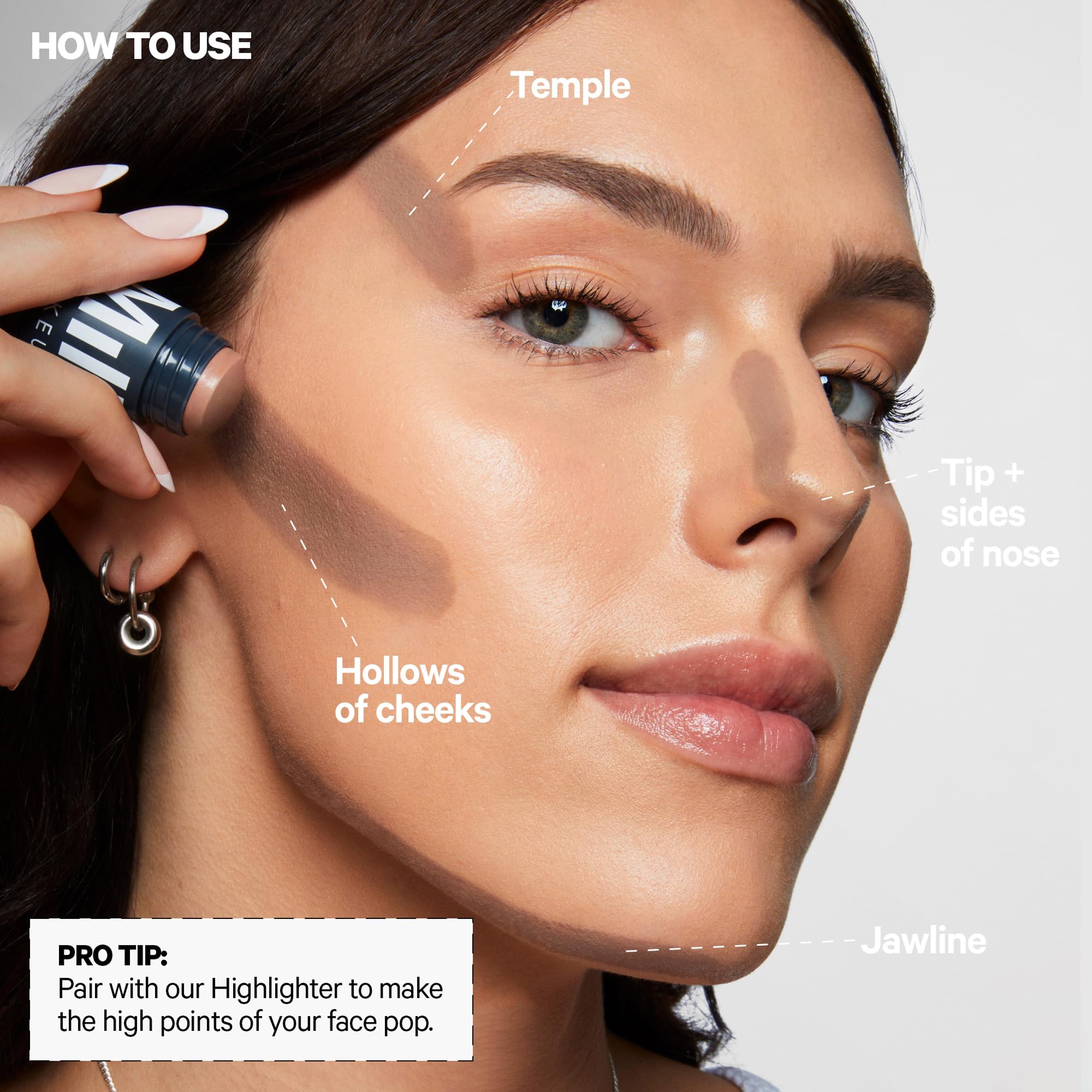 Milk Makeup Sculpt Stick – Cool-Toned Cream Contour Stick Adds Depth, Dimension + Shape for Natural-Looking Shadows – Hydrating, Buildable Formula w/Thyme Extract – Toasted (Fair to Light), 0.19 oz Milk Makeup buy supplements canada