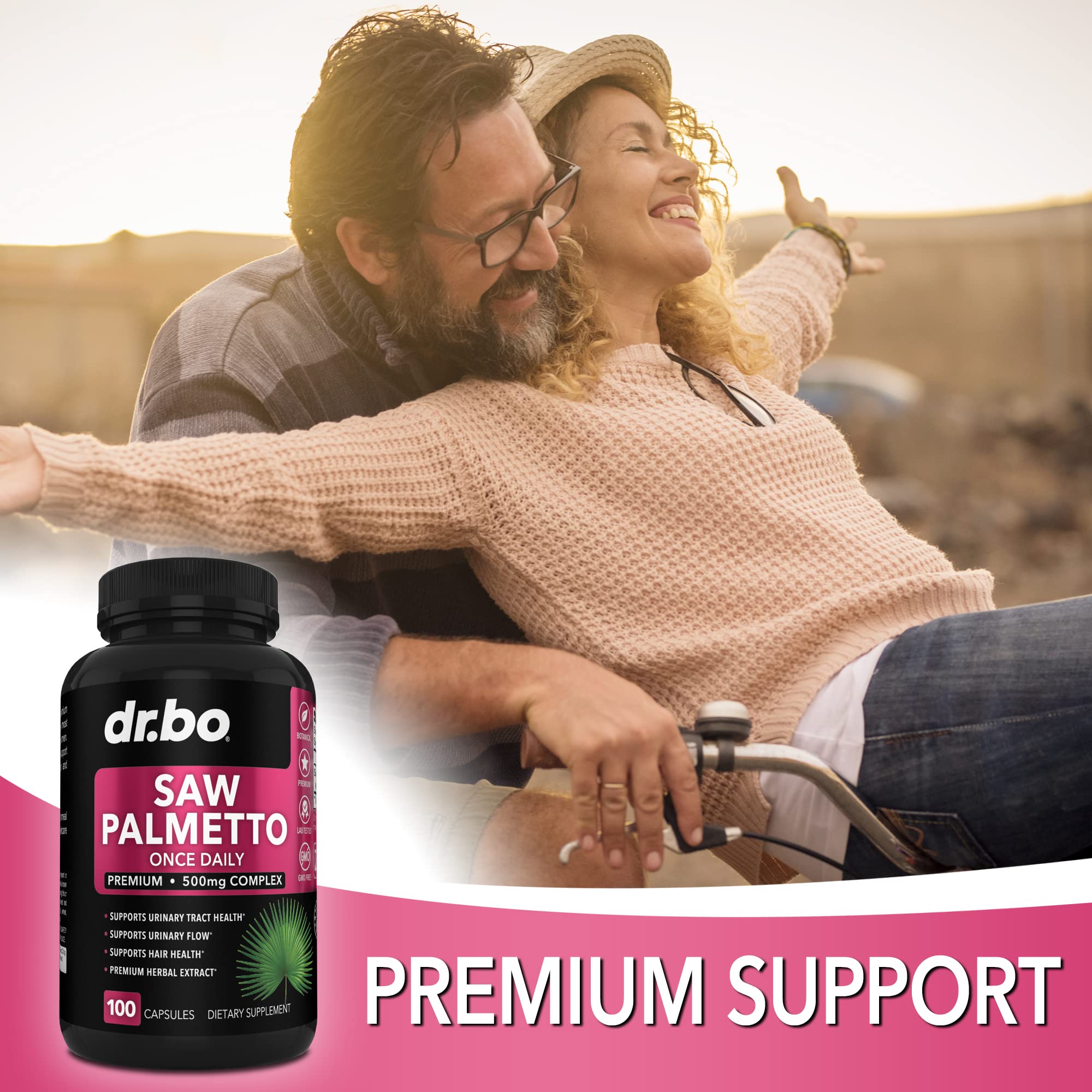 Saw Palmetto for Women Hair Loss - DHT Blocker for Women Hair Growth Plus Bladder DR. BO buy supplements canada