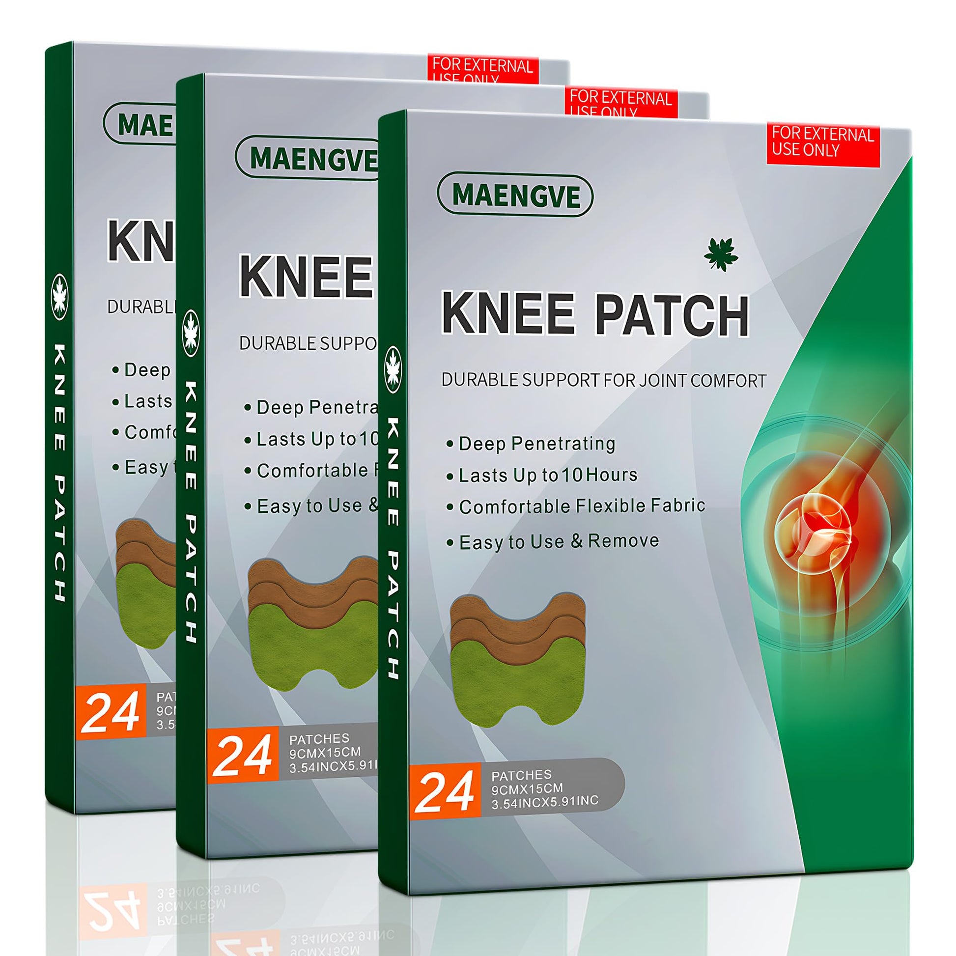 Knee Patch 72 Pcs, for The Relief of Muscle Pain in Joints, Neck and Shoulders, Long-Lasting Warm Knee Patches Maengve buy supplements canada