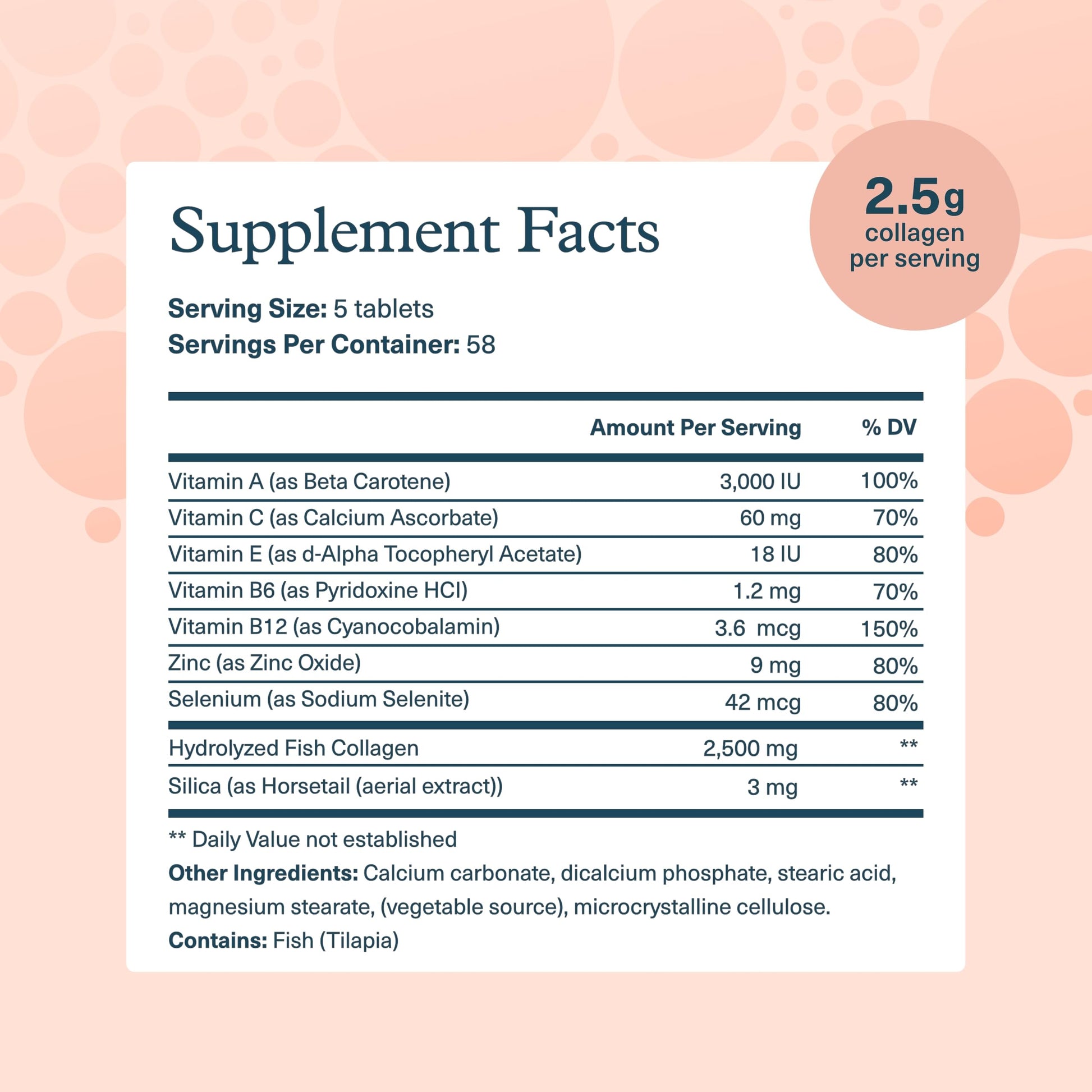 Youtheory Marine Collagen Tablets - 2,500 mg Fish-Sourced Collagen Peptides- with Vitamins A, C, E, B6 & B12 - Supports Joint & Nail Health* - Highly Absorbable - 290 Tablets (58-Day Supply) Youtheory buy supplements canada