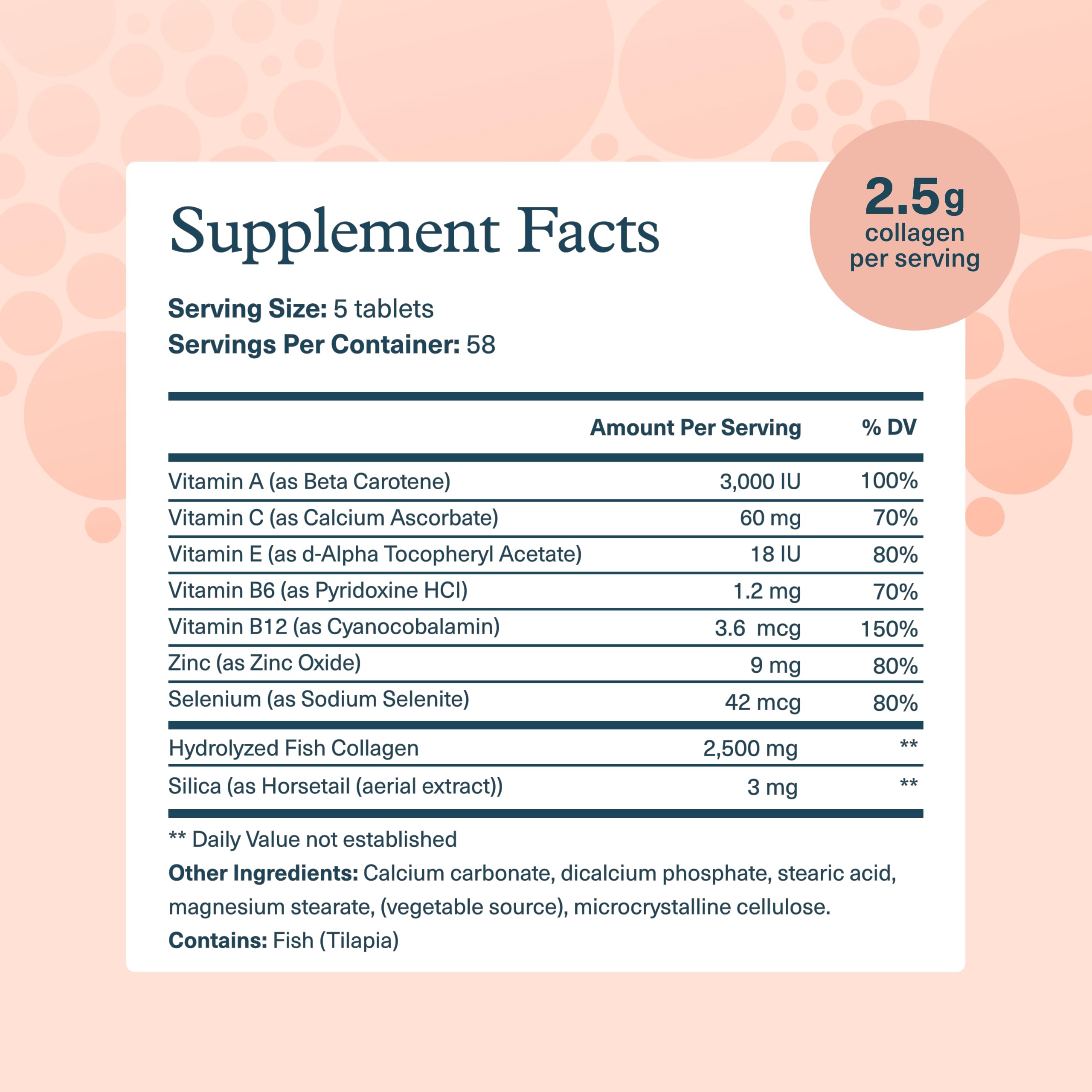 Youtheory Marine Collagen Tablets - 2,500 mg Fish-Sourced Collagen Peptides- with Vitamins A, C, E, B6 & B12 - Supports Joint & Nail Health* - Highly Absorbable - 290 Tablets (58-Day Supply) Youtheory buy supplements canada