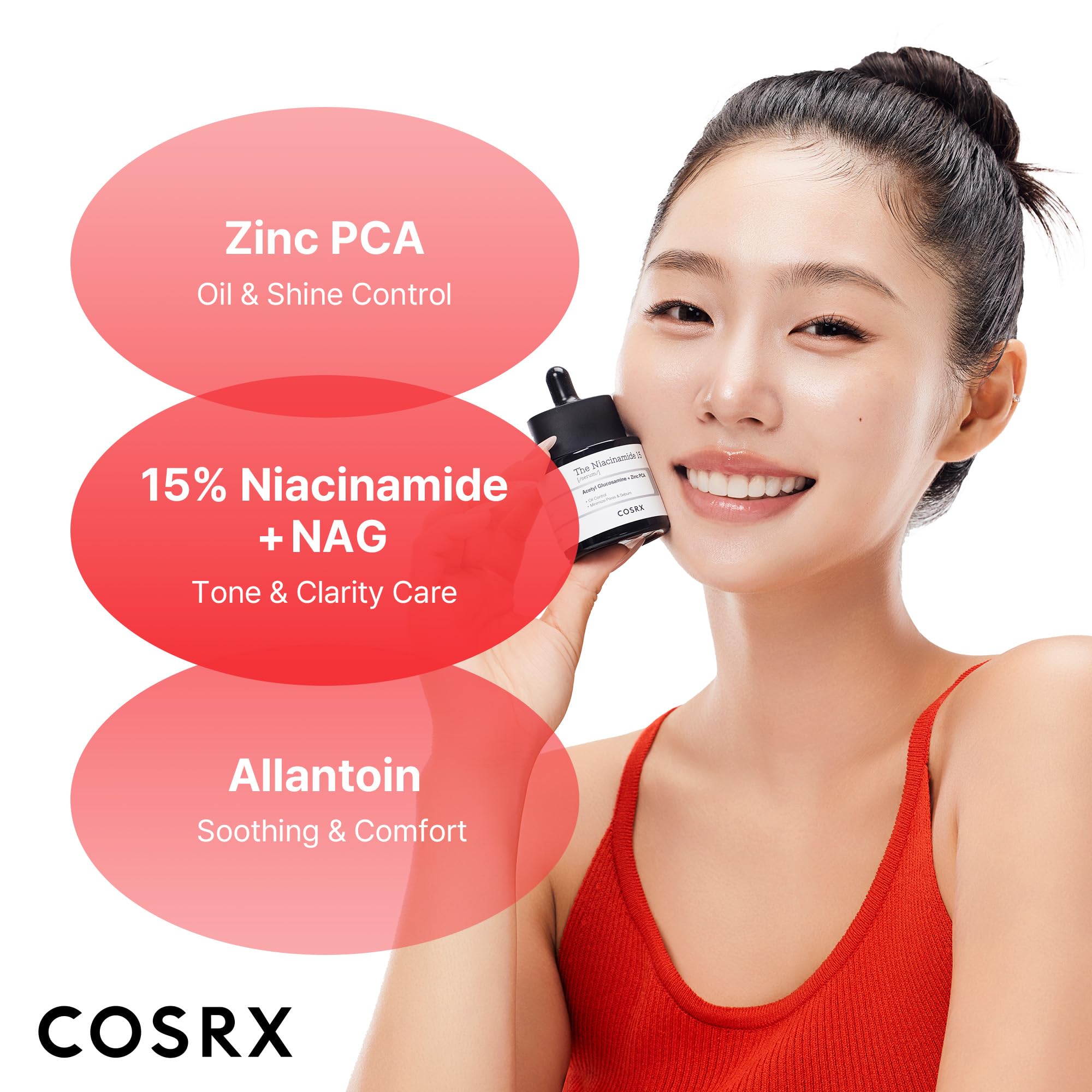 COSRX 15% Niacinamide Face Serum, 0.67 fl oz, Pore Minimizer Serum for Face, Even Skin Tone, Korean Skin Care COSRX buy supplements canada