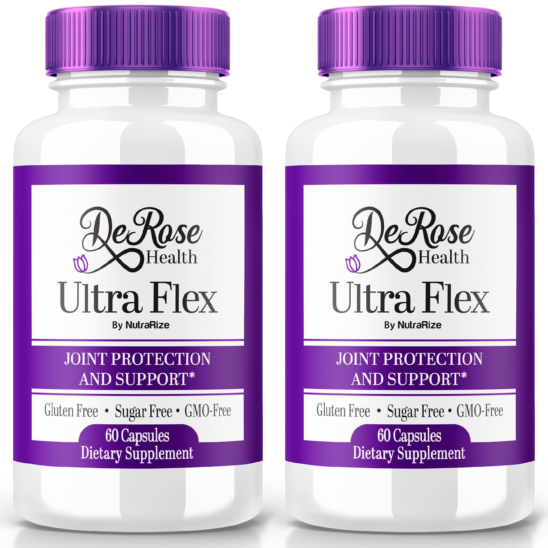 (2 Pack) Ultra Flex Capsules, Advanced Joint Support Supplement, Ultra Flex Natural Joint Health Formula, Max Strength Pills for Joint Wellness and Mobility, UltraFlex Vitamin Reviews (120 Capsules) NutraRize buy supplements canada