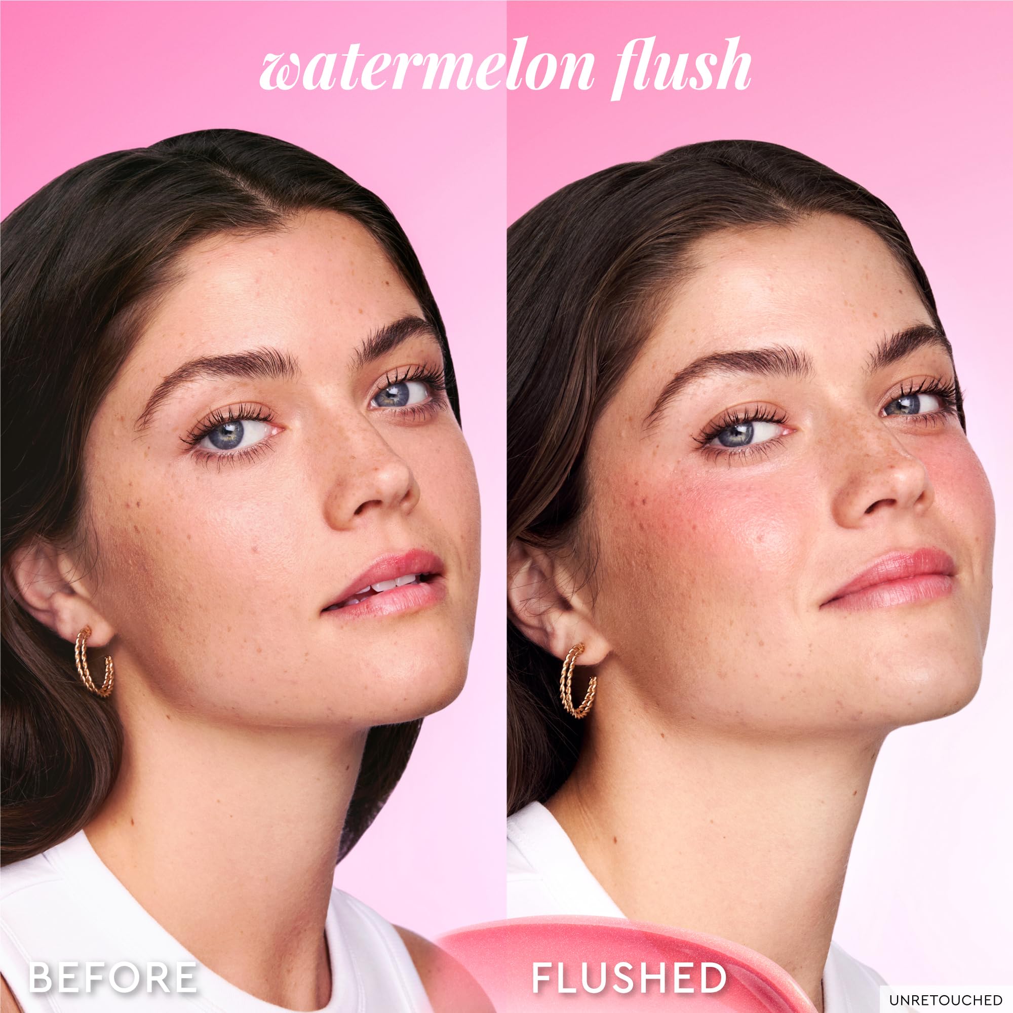 Glow Recipe Niacinamide Dewy Flush Tinted Liquid Blush Serum - Glowy Blush for Cheeks to Smooth, Hydrate & Brighten - Liquid Korean Makeup with Buildable Soft Pink Tint - Watermelon Flush (0.4 oz) Glow Recipe buy supplements canada