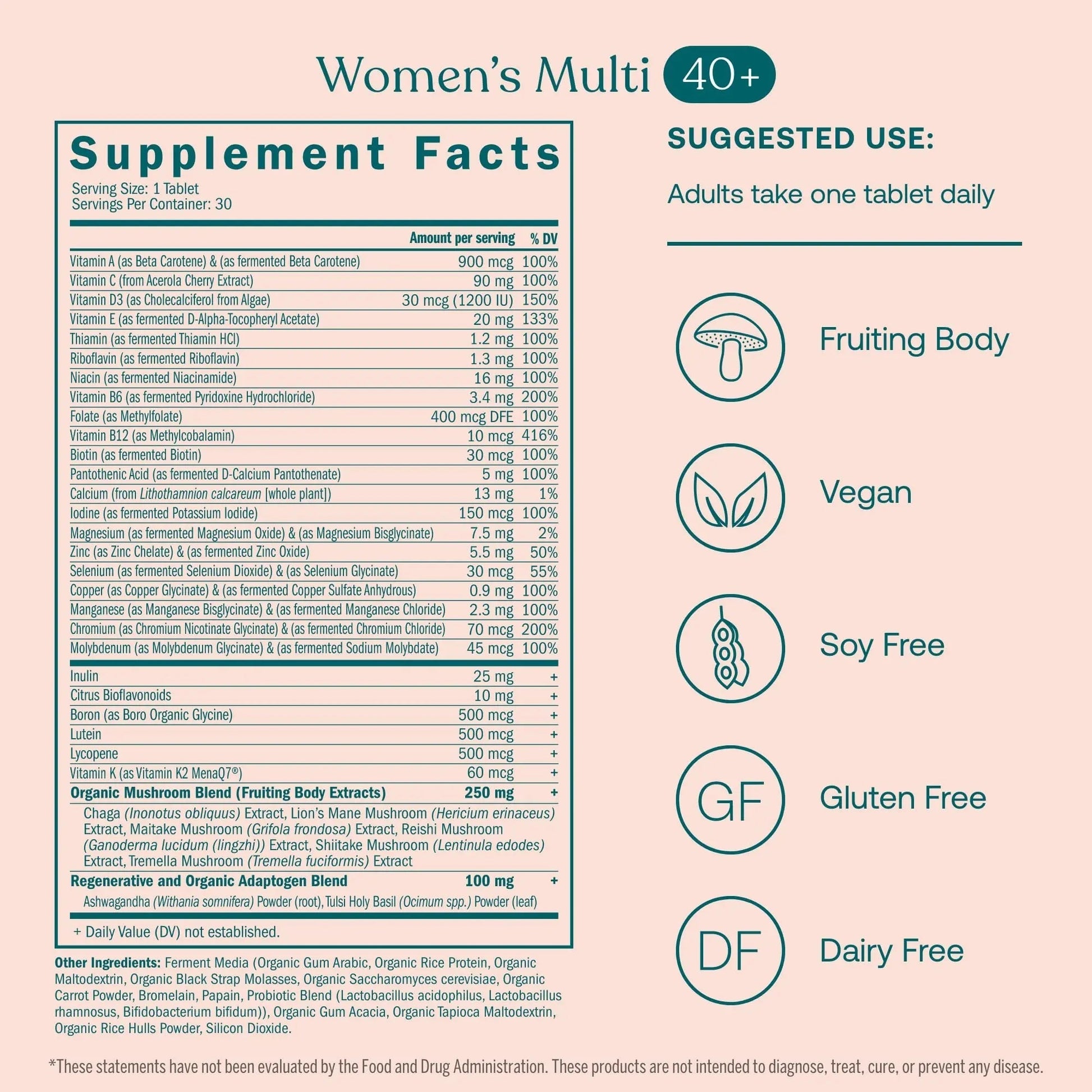 True Grace One Daily Men's Multivitamin 40+ (30 Vegan Tablets) + One Daily Women’s Multivitamin 40+ (30 Vegan Tablets) True Grace buy supplements canada