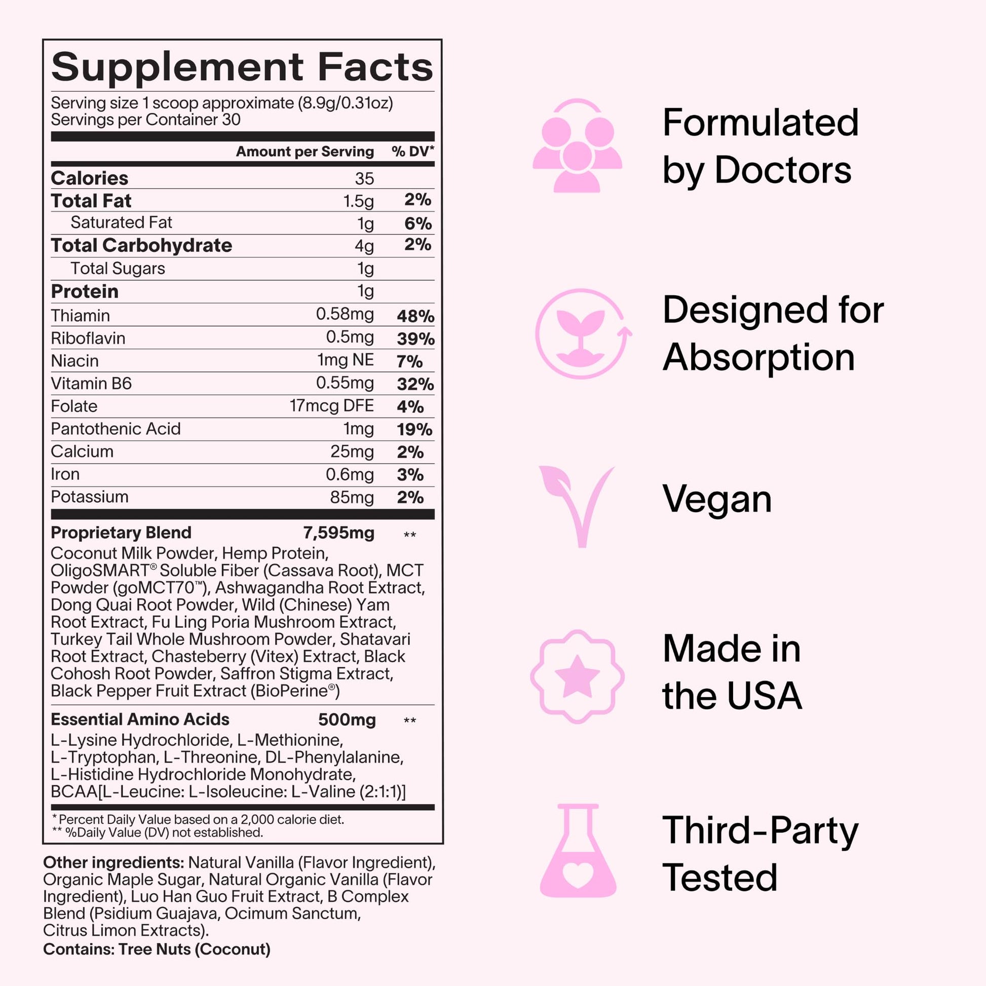 Ladywell Daily Hormone Balance Powder | Natural Cycle Support for Women | Supports Mood, Bloating, Cramps, Skin Health & Cravings with Chasteberry, B Vitamins, Ashwagandha, Saffron + | 30 Servings Ladywell buy supplements canada
