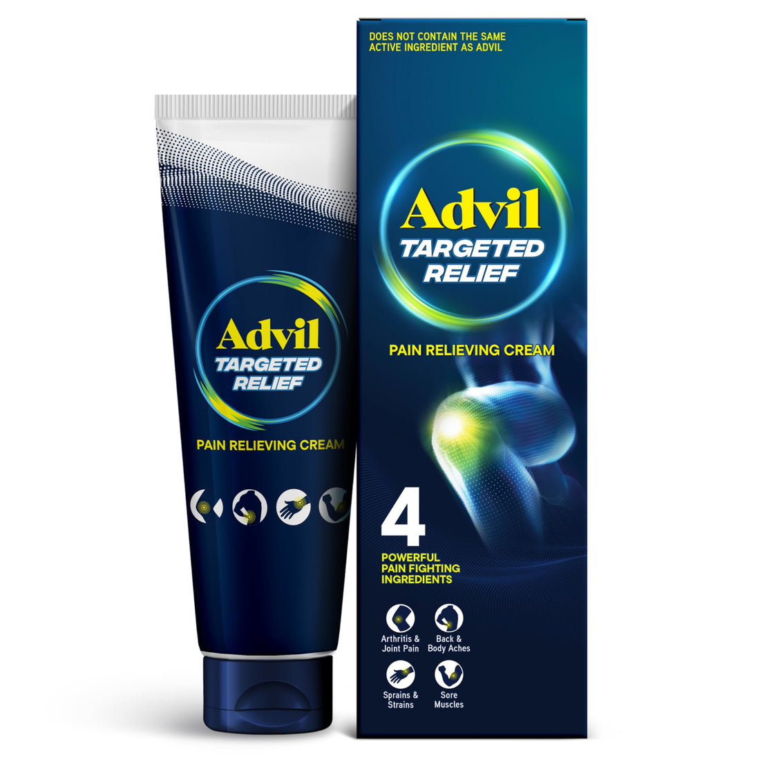 Advil Targeted Relief Pain Relieving Cream, Up to 8 Hours of Powerful Relief of Minor Arthritis Pain, Joint Pain, Lower Back Pain and Muscle Pain - 4 oz Advil buy supplements canada