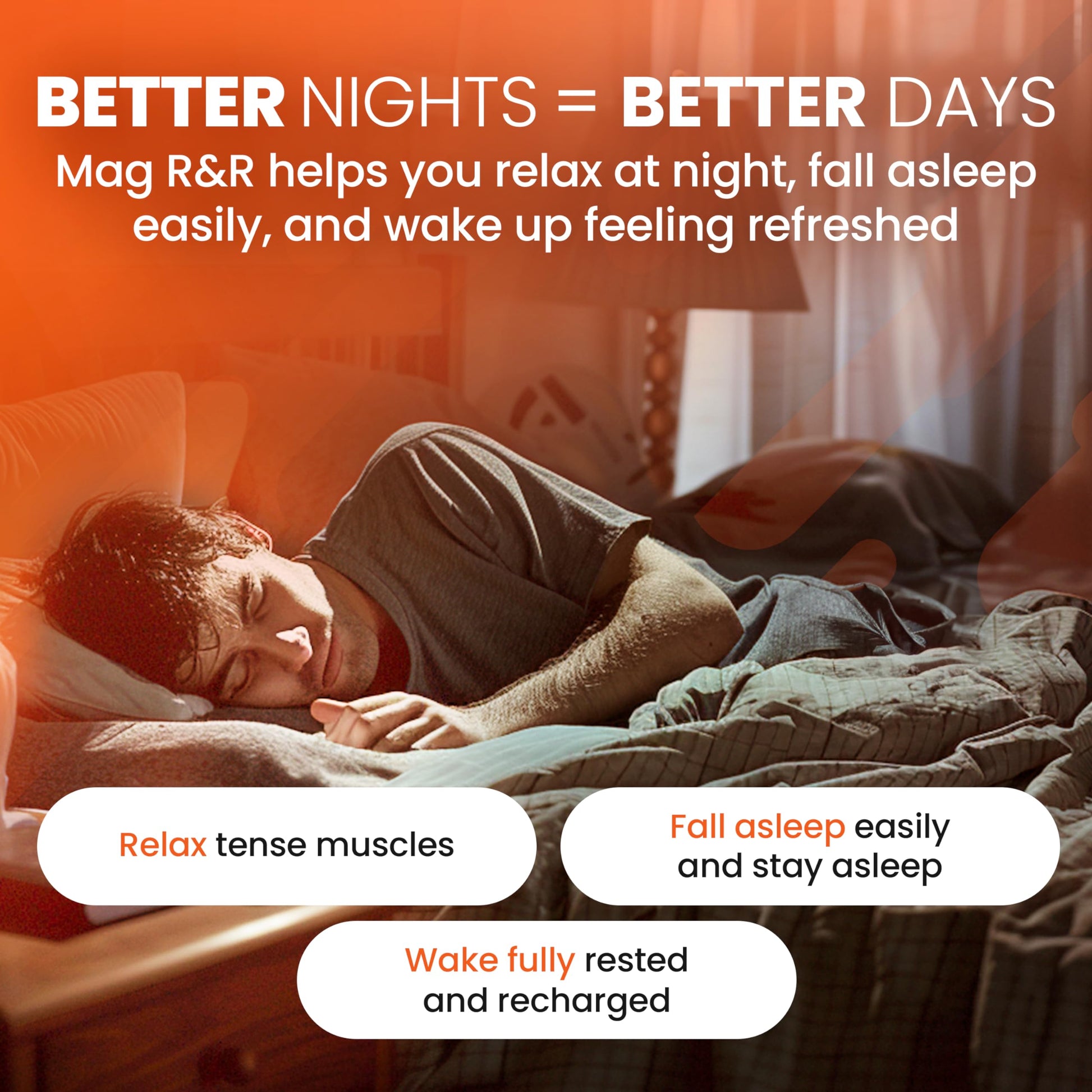 SaltWrap Mag R&R - Nighttime Muscle Cramps Support, Natural Sleep Support for Adults with Magnesium Glycinate for Muscle Spasm and Leg Cramps Relief, 90 Capsules SaltWrap buy supplements canada