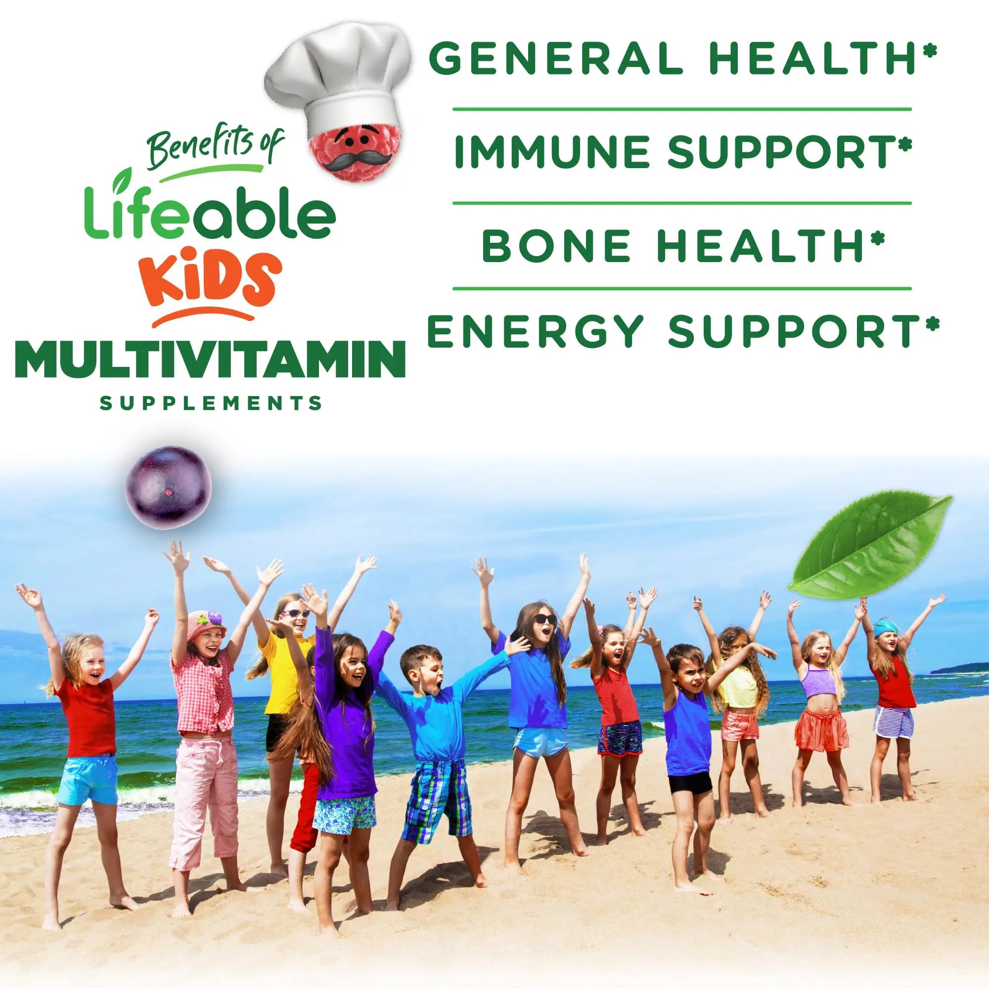 Doctors Finest Multivitamin Gummies for Kids - Vegetarian, GMO-Free & Gluten Free - Great Tasting Fruit Flavors Pectin Chews - 120 Jellies Doctors Orders buy supplements canada