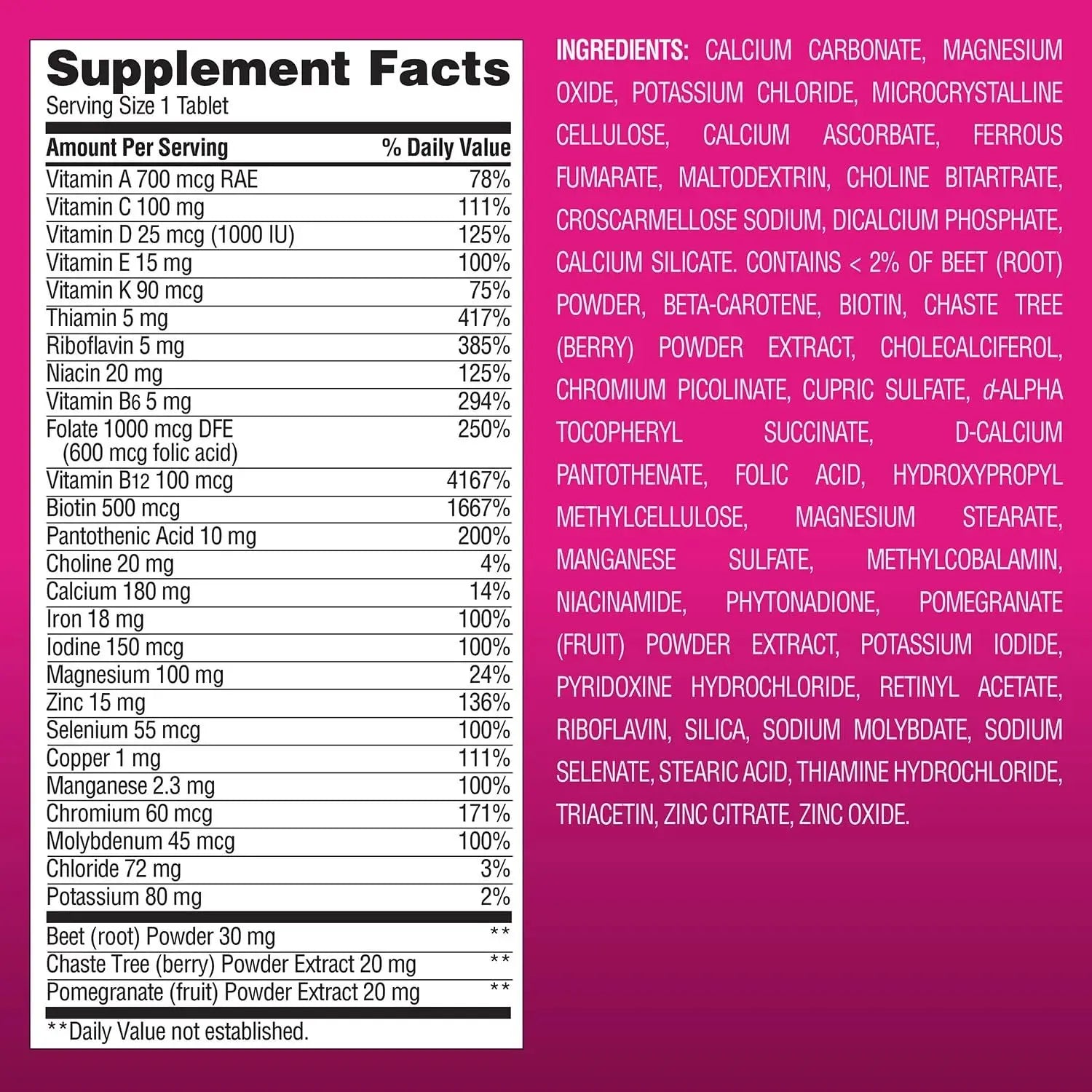 Members Mark Women's Daily Multivitamin (275 Count) MEMBER´S MARK buy supplements canada
