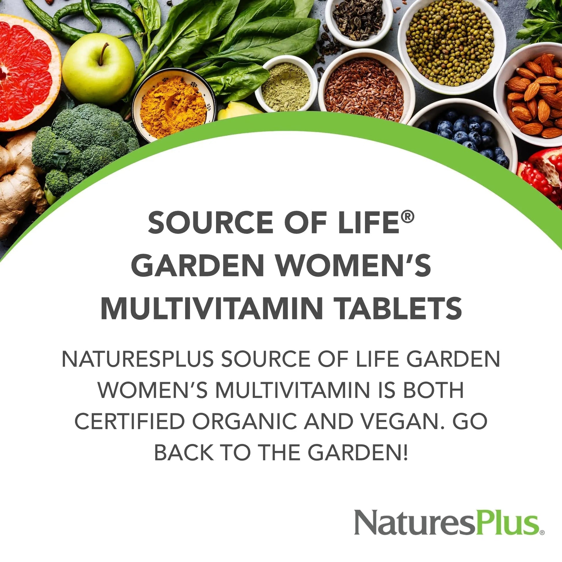 NaturesPlus Source of Life Garden Women’s Multivitamin - 90 Tablets - Supports Energy & Healthy Immune System Nature's Plus buy supplements canada