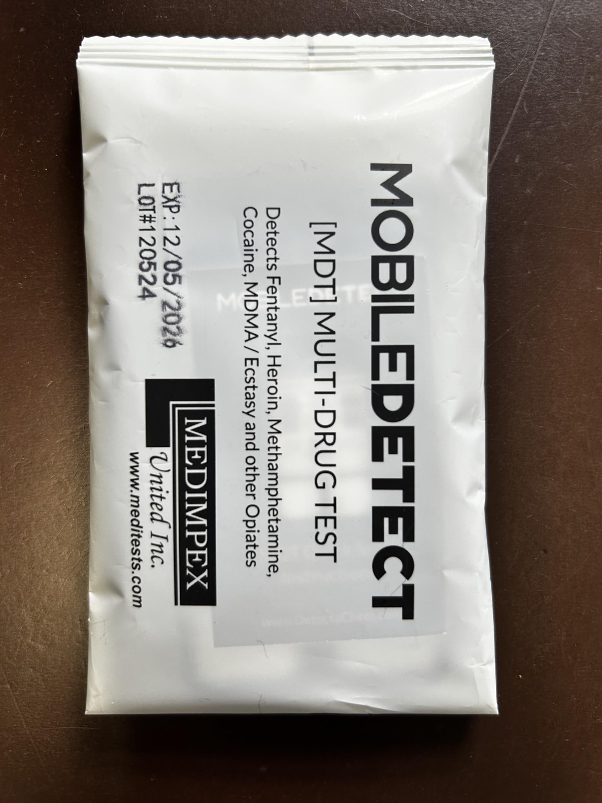 MobileDetect Pouch Residue Detection Multi-Drug Test Kit - Rapid Surface Residue Detector MobileDetect Pouch buy supplements canada
