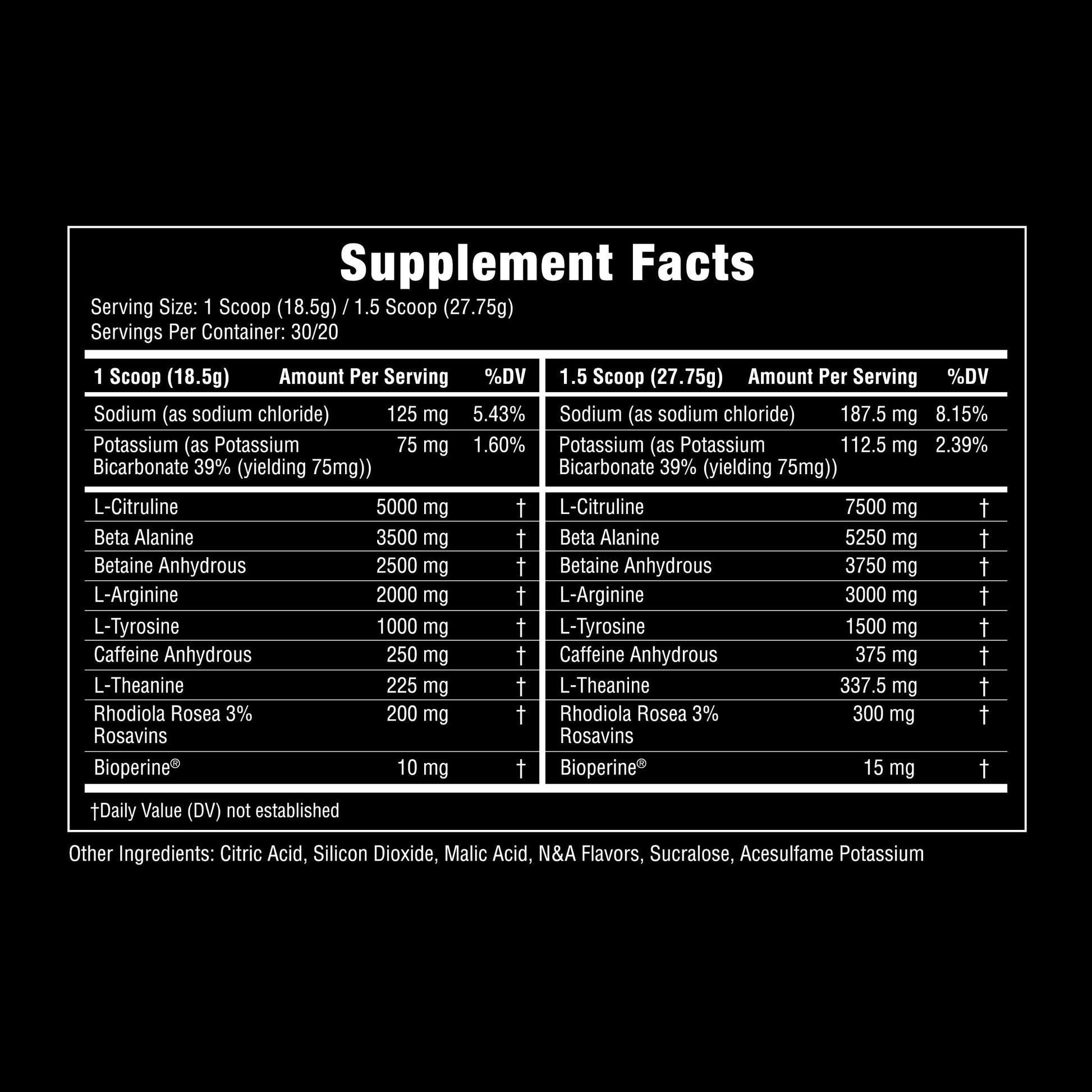Uncaged Extreme Pre-Workout Powder - Extreme Energy, Focus, Nitric Oxide & Muscle ALPHA WOLF buy supplements canada