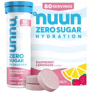Nuun Zero Sugar Hydration Electrolyte Tablets - Sodium, Potassium, Chloride, Calcium, Magnesium, Light & Delicious Fruit Flavors, No Sugar, Gluten Free, Vegan, Nuun buy supplements canada