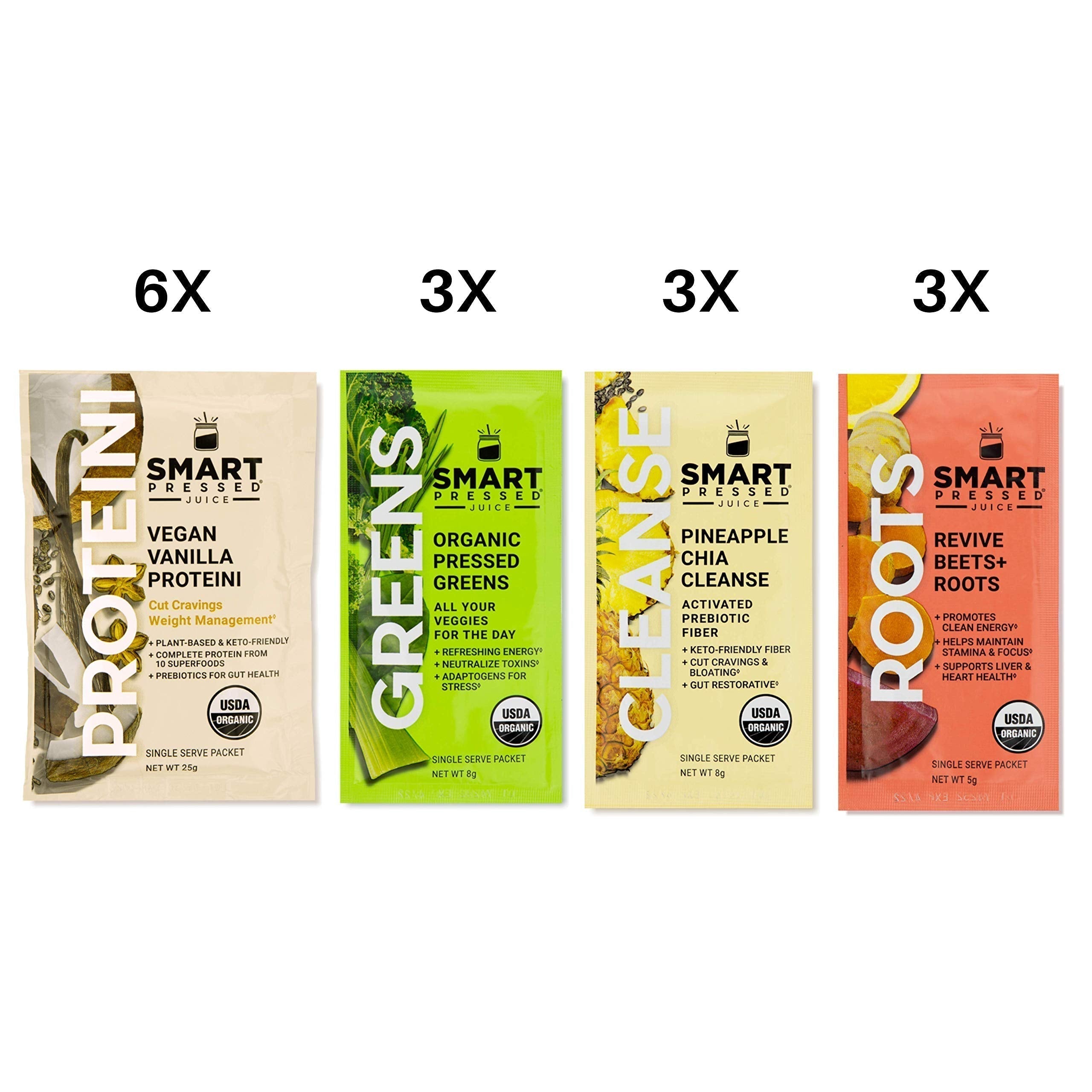 SMART Pressed Juice 3-Day Organic Juice Cleanse | Healthy Detox Program | Vegan Vanilla Protein SMART Pressed buy supplements canada