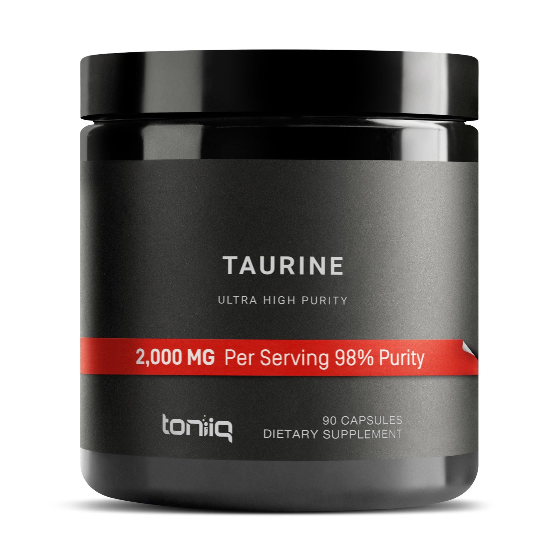 Toniiq 2000mg Taurine Supplement - High Purity Taurine Powder Capsules, 98%+ Pure Toniiq buy supplements canada