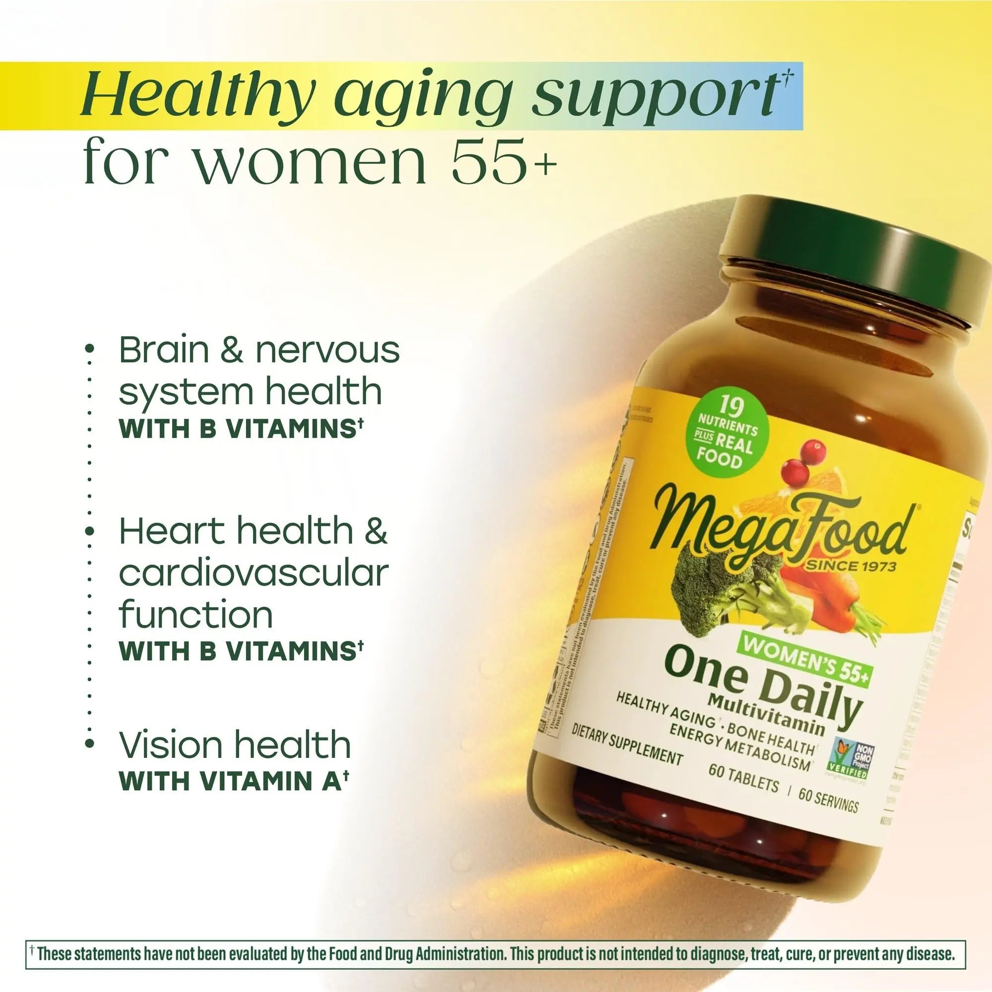 MegaFood Multivitamin for Women 55+ One Daily Womens Multivitamin with Vitamin D3, C, Zinc & Bioavailable Vitamin B12 & Folate MegaFood buy supplements canada