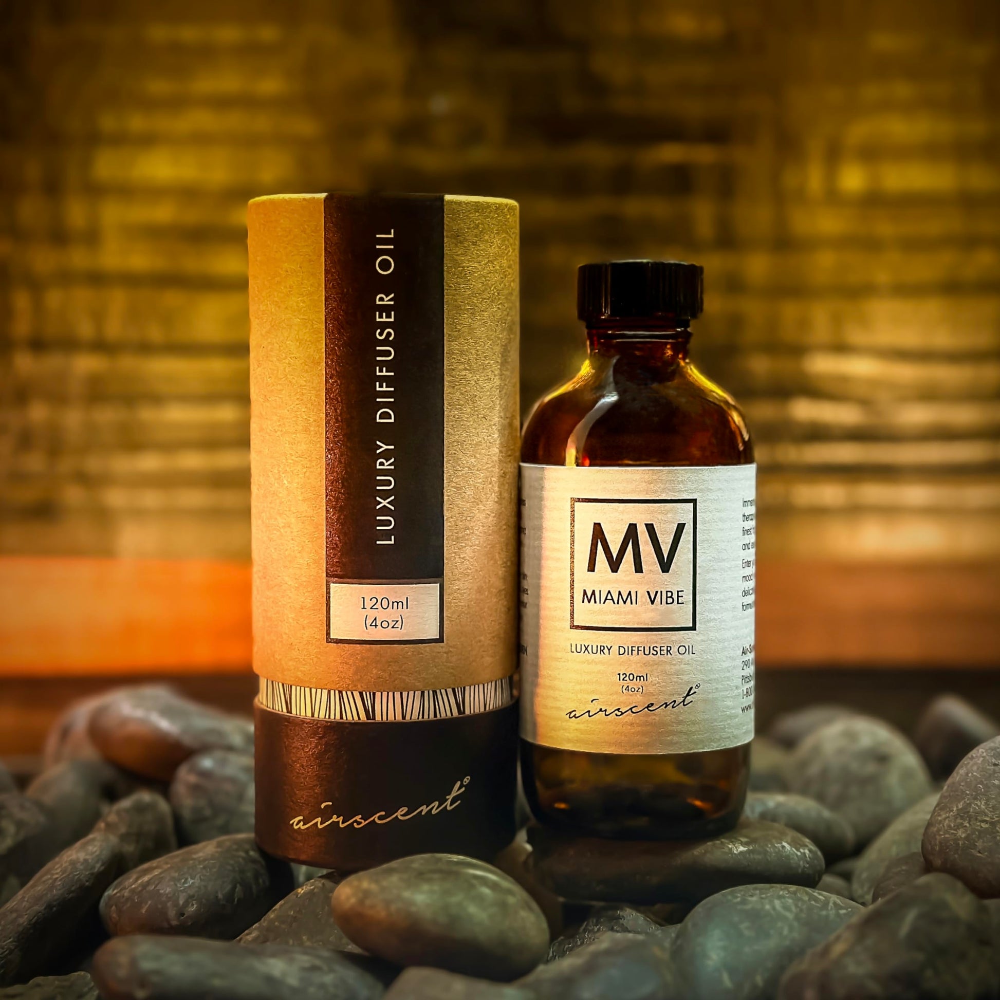 Miami Vibe Diffuser Oil - Air-Scent Fragrance for Aroma Oil Diffusers - 120 Milliliter (4 fl oz) Bottle Air-Scent buy supplements canada