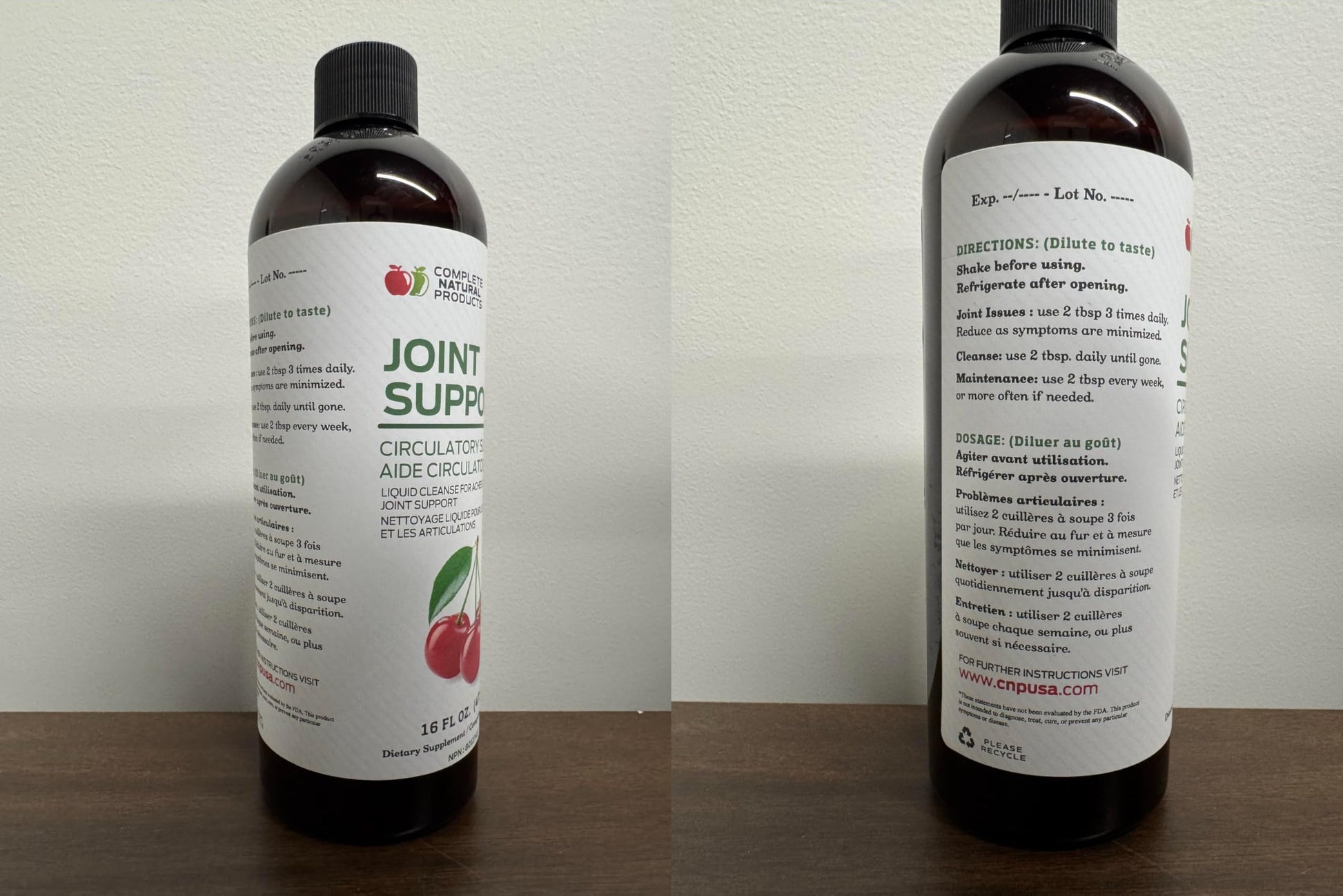 Complete Natural Products Joint Support Complete – 16 Fl Oz Organic Liquid Joint Supplement with Glucosamine Chondroitin MSM – Natural Uric Acid Cleanse & Herbal Joint Health Support for Mobility Complete Natural Products buy supplements canada