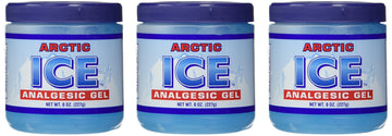ARCTIC ICE 3 Pack (8 Oz Each) Topical Analgesic Gel for Pain Relief, Adults (Unisex) ARCTIC ICE buy supplements canada