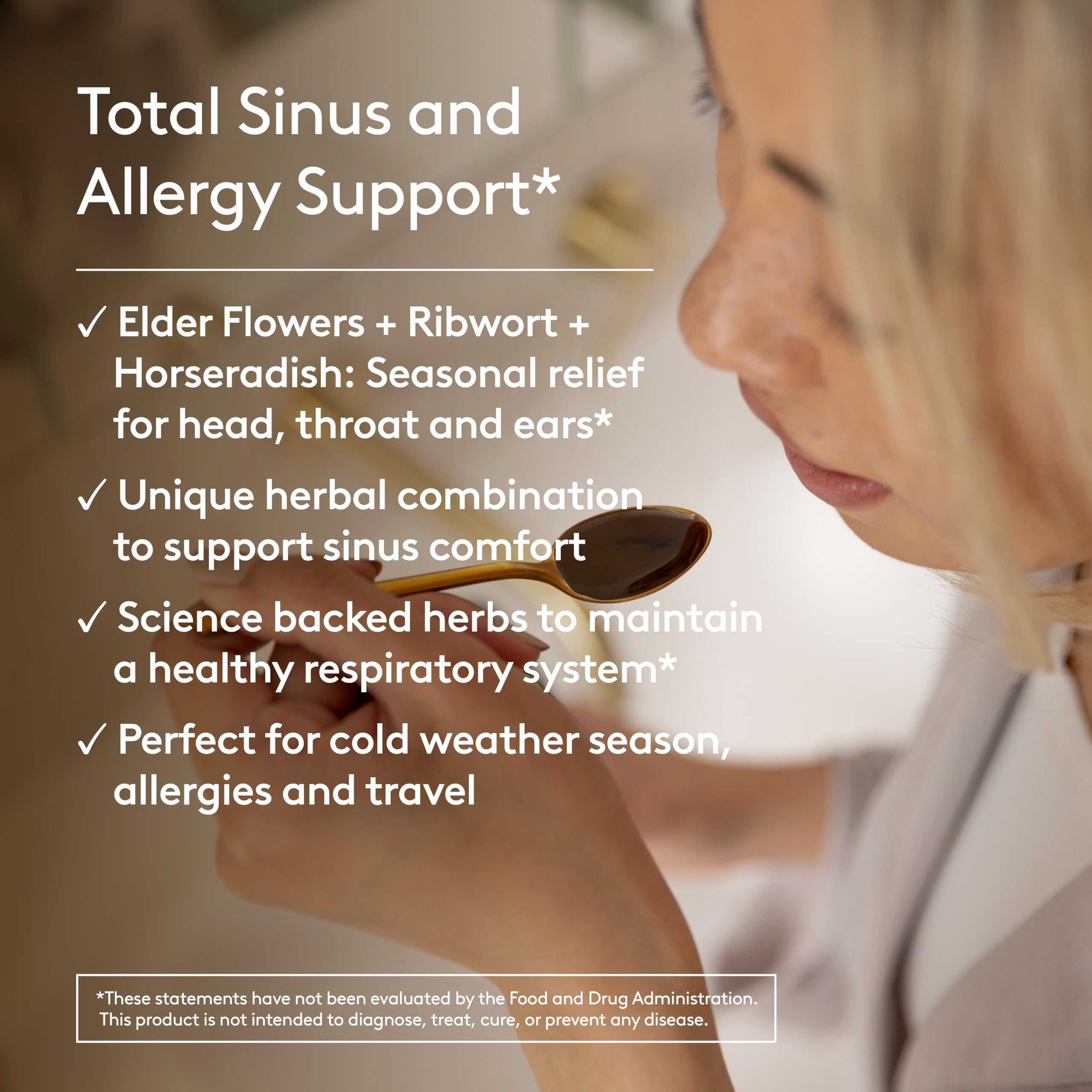 Harker Herbals Sinus Ease Syrup, Herbal Nasal Care for Runny Nose, Sinus Pressure, High Absorption, Herbal Flavor, Plant-Based - 6.7 Fl oz (40 Servings) Harker Herbals buy supplements canada