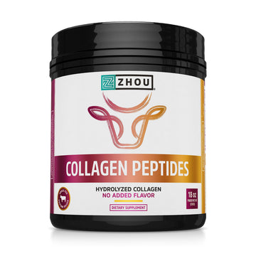 Zhou Collagen Peptides Hydrolyzed Protein Powder – Grass Fed, Pasture Raised, Unflavored Zhou Nutrition buy supplements canada