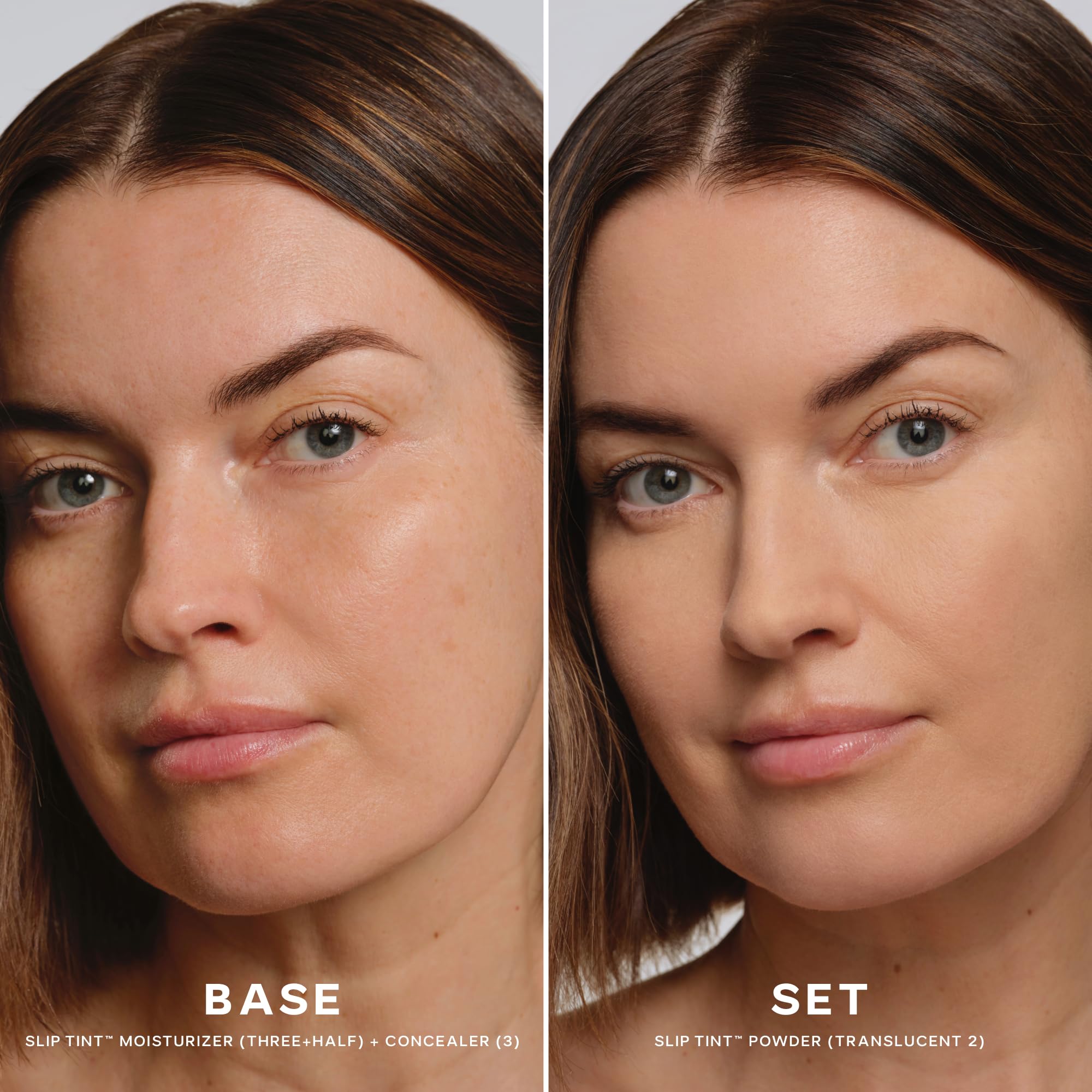 Saie Slip Tint Baked Setting Powder - Translucent Powder for Face Makeup with a Natural-Radiant Finish - Blurs, Brightens & Smooths Complexion - Translucent 2 - Light to Medium (0.24 oz) Saie buy supplements canada