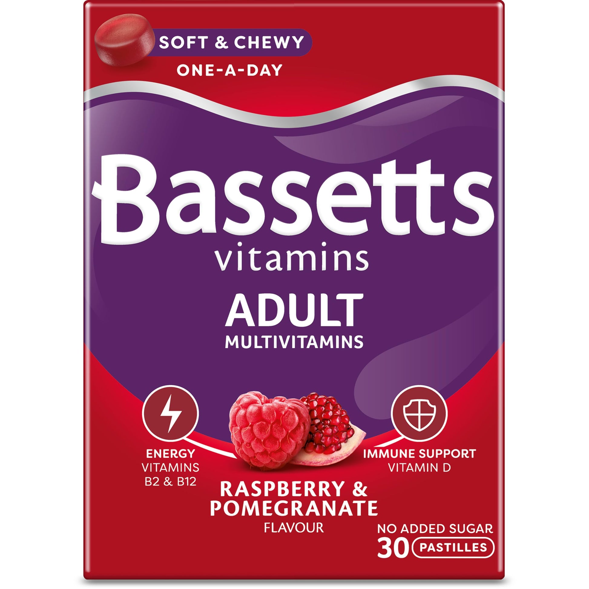 Bassetts Vitamins Adults Multivitamins 30's, 97.2 g Bassetts Vitamins buy supplements canada