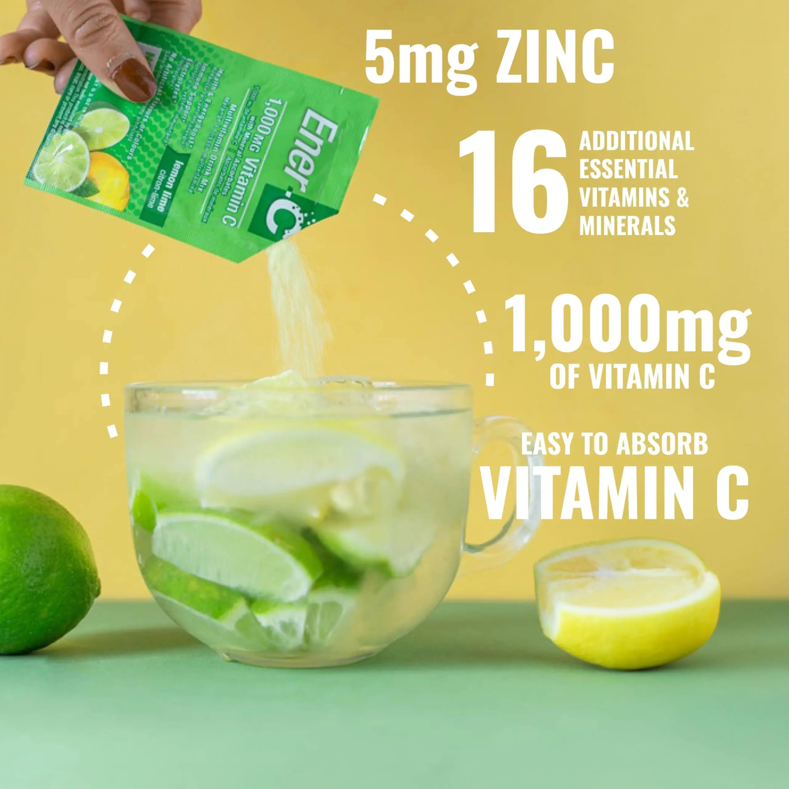 Ener-C Multivitamin Drink Mix - Vitamin Packets for Water, Electrolytes Powder Packets, Vitamin Drink Mix, Hydration Liquid Mix Ener-C buy supplements canada
