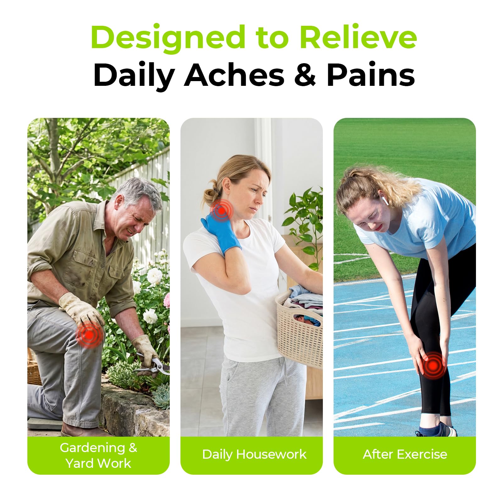 AUVON Menthol Pain Relief Gel for Chronic Joint & Back Pain, Arthritis Pain Reliever for Muscle Pain Relief, Fast-Acting Menthol Cooling Gel Soothes Knee, Hip, Shoulder, Neck Pain, 3 FL OZ Per Pack AUVON buy supplements canada