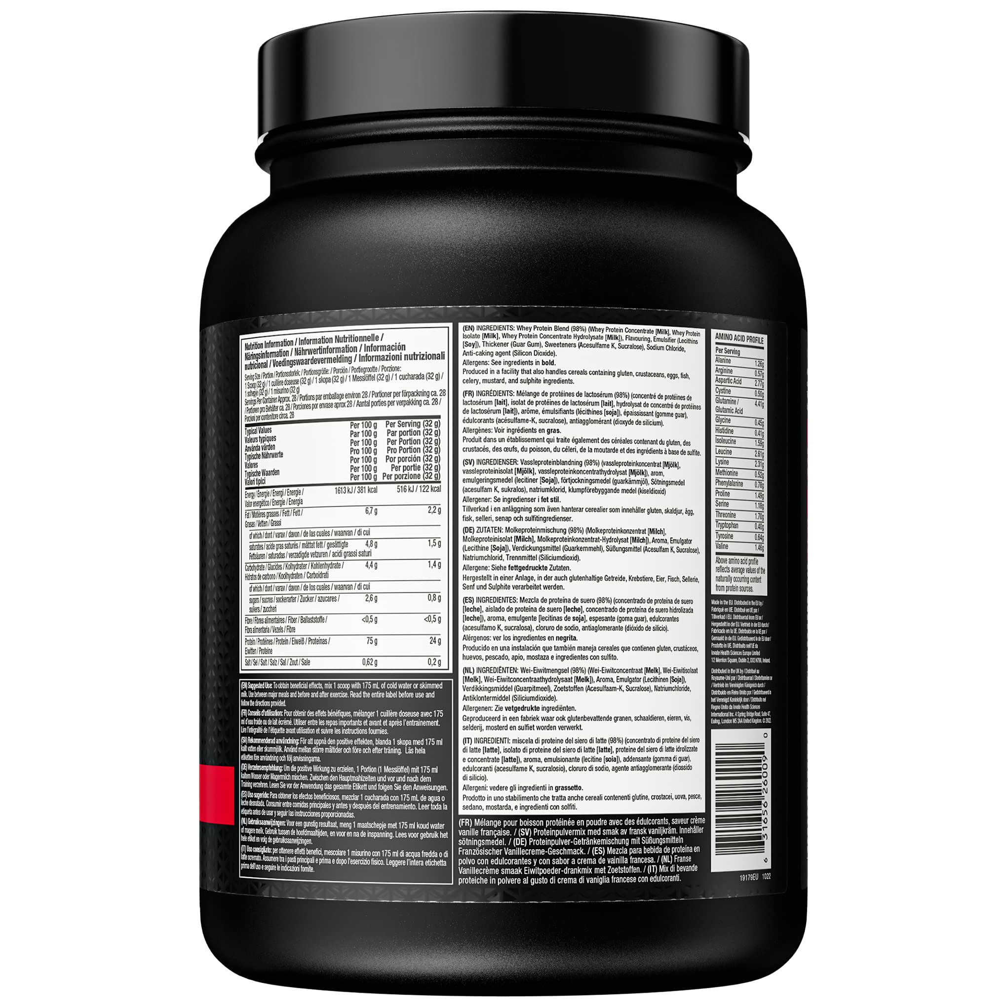 MuscleTech NitroTech 100% Whey Gold Protein Powder, Build Muscle Mass, Whey Isolate Protein Powder Muscletech buy supplements canada