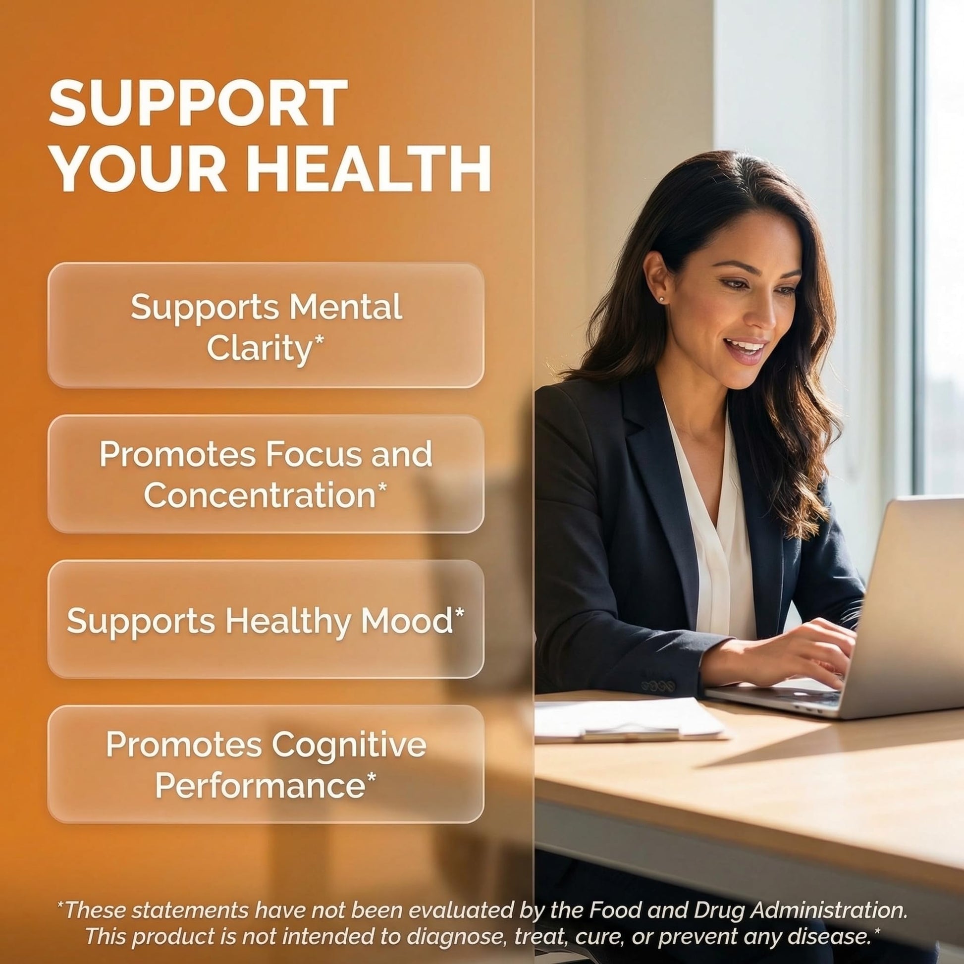 Clean Nutraceuticals L Tyrosine Mucuna Pruriens Bacopa Monnieri Ashwagandha Focus Supplement w/N-Acetyl Cysteine NAC 5-HTP Ginkgo Biloba Alpha GPC Vitamin C D B1 B12 Clean Nutraceuticals buy supplements canada