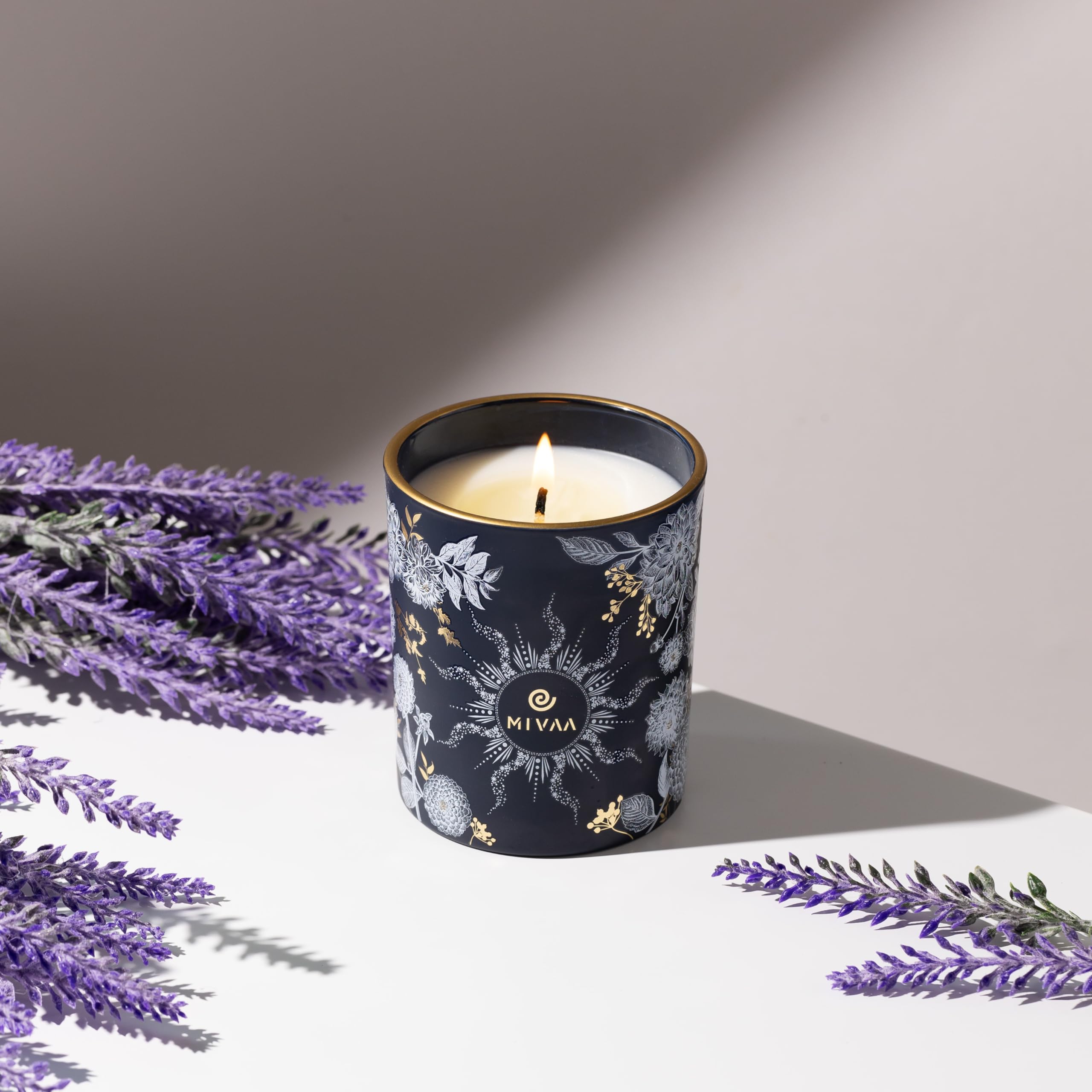 Mivaa Scented Candles - 100% Natural Soy Wax, 40 hrs Burn, Lead-Free Wicks, Holiday, Fall, Winter Msupps.com buy supplements canada