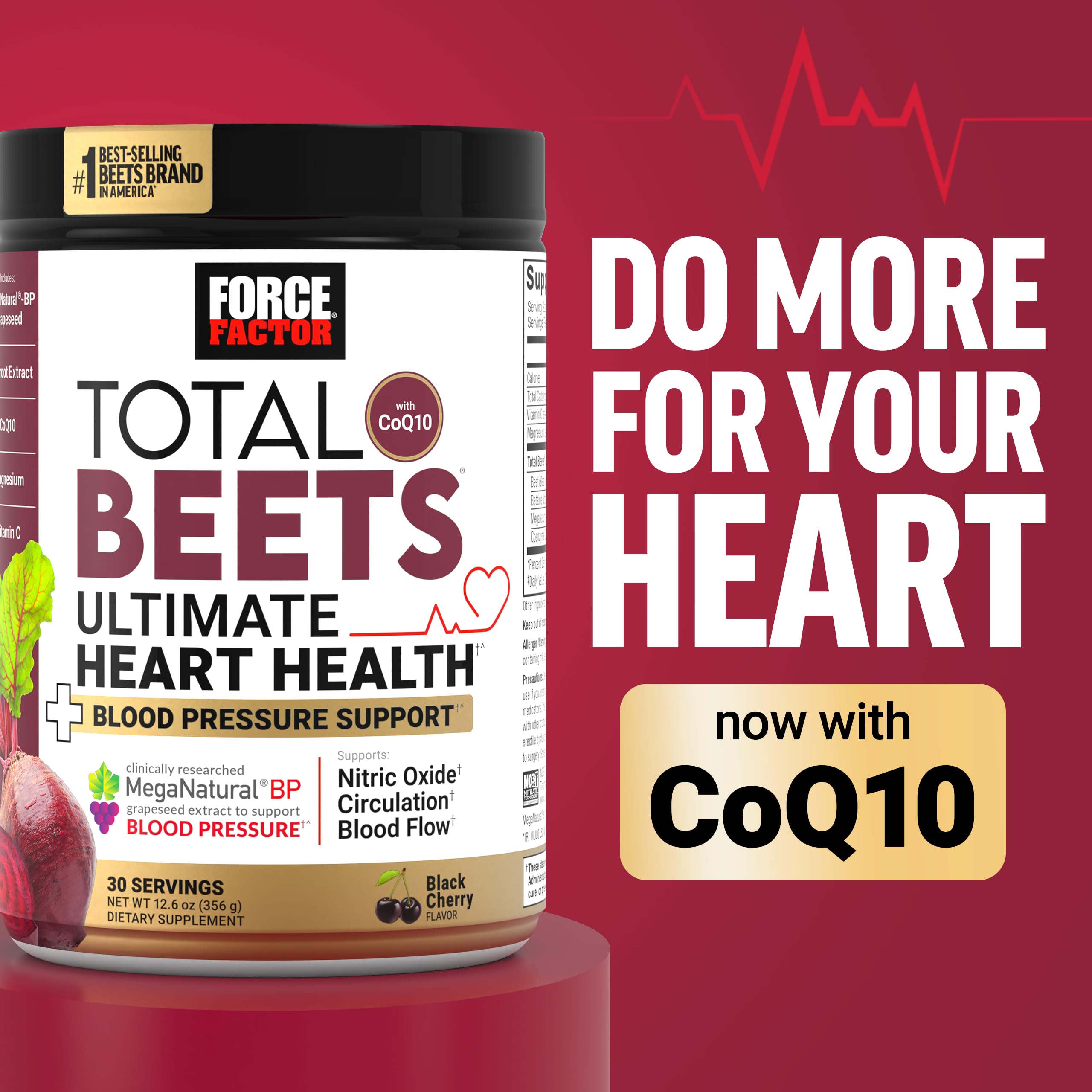 Force Factor Total Beets Superfood Beet Root Powder 2-Pack, Nitrates to Support Circulation, Blood Flow, Nitric Oxide, Energy, Endurance, Stamina Force Factor buy supplements canada