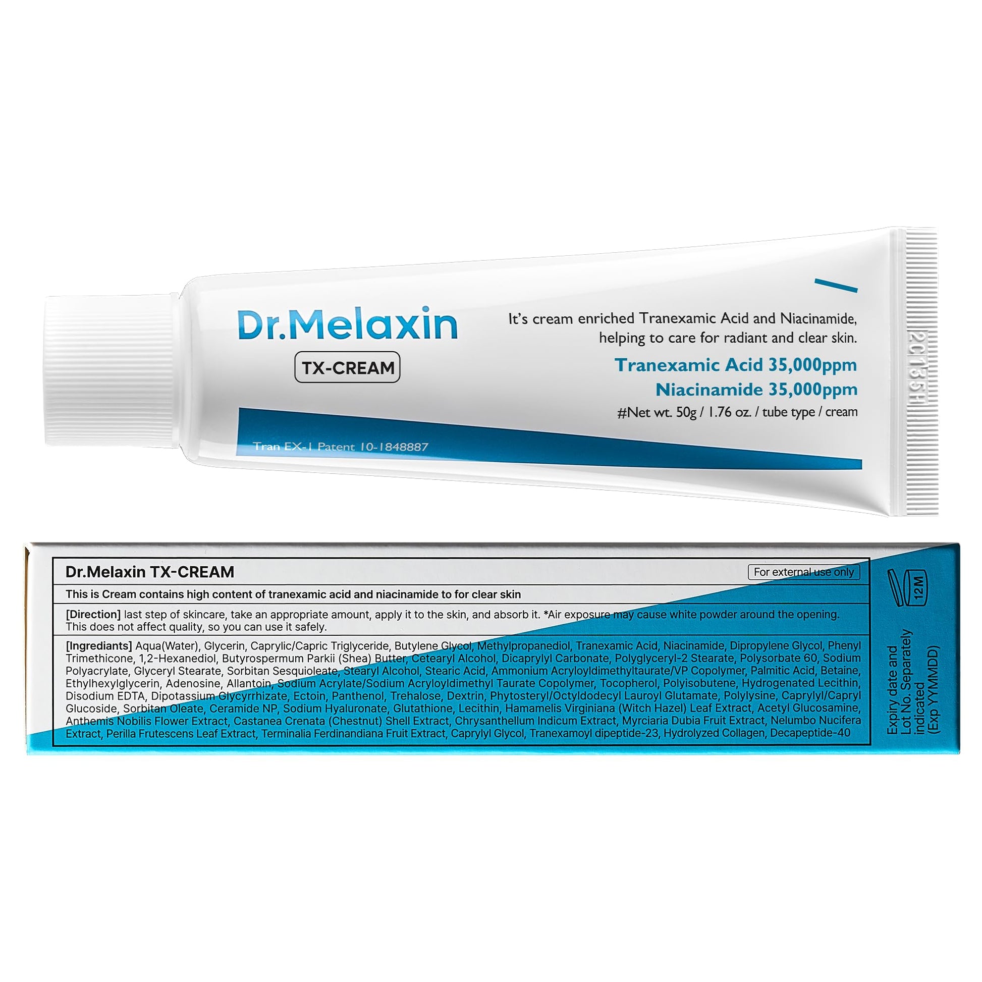 DR.Melaxin TX Tranexamic Acid CREAM | Skin freckle Cream, Blemishes, Anti-pigmetation korean skin care Dr.Melaxin buy supplements canada