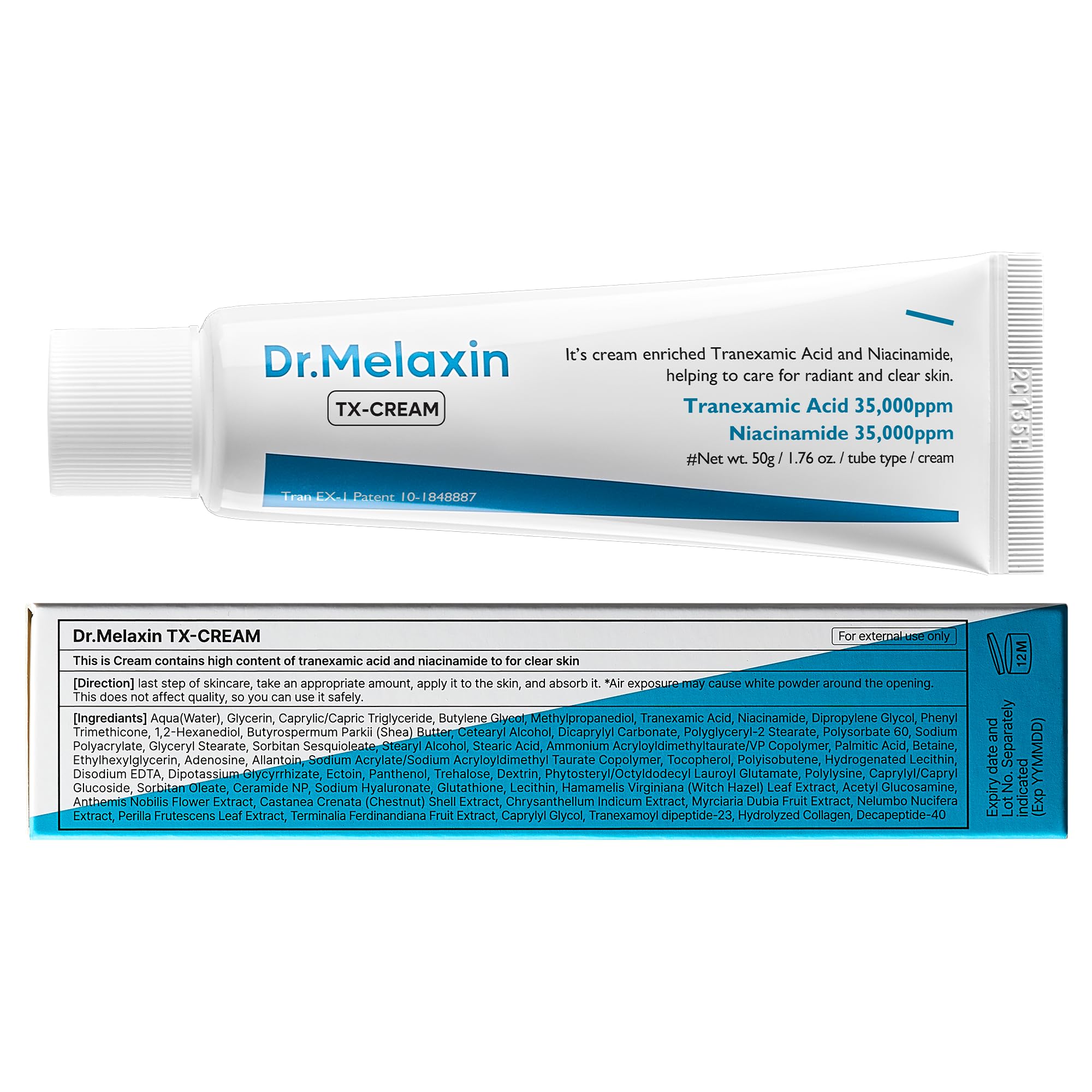 DR.Melaxin TX Tranexamic Acid CREAM | Skin freckle Cream, Blemishes, Anti-pigmetation korean skin care Dr.Melaxin buy supplements canada