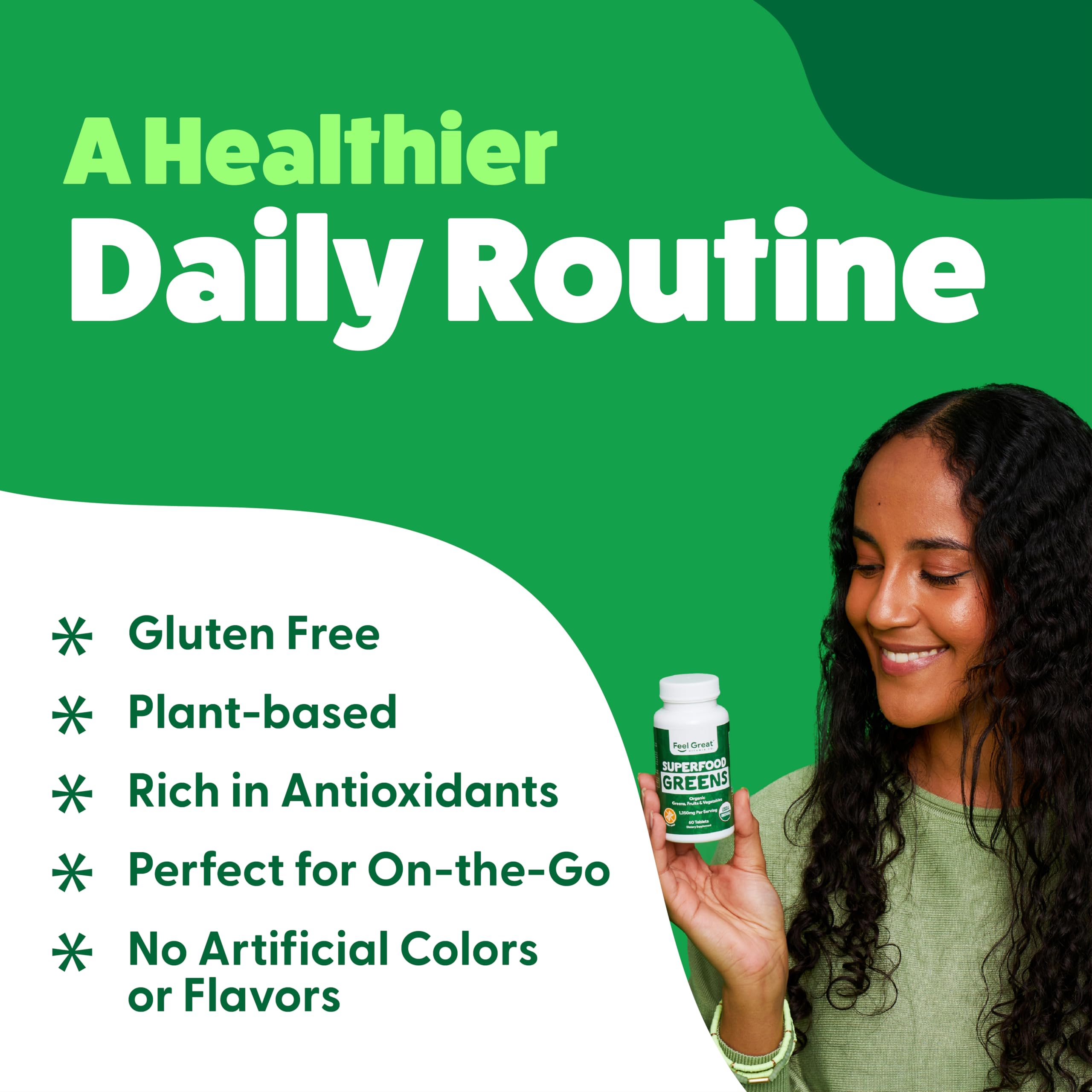 Superfood Greens by Feel Great Vitamin Co. | Organic Greens, Fruits and Veggies The Feel Great Vitamin Company buy supplements canada