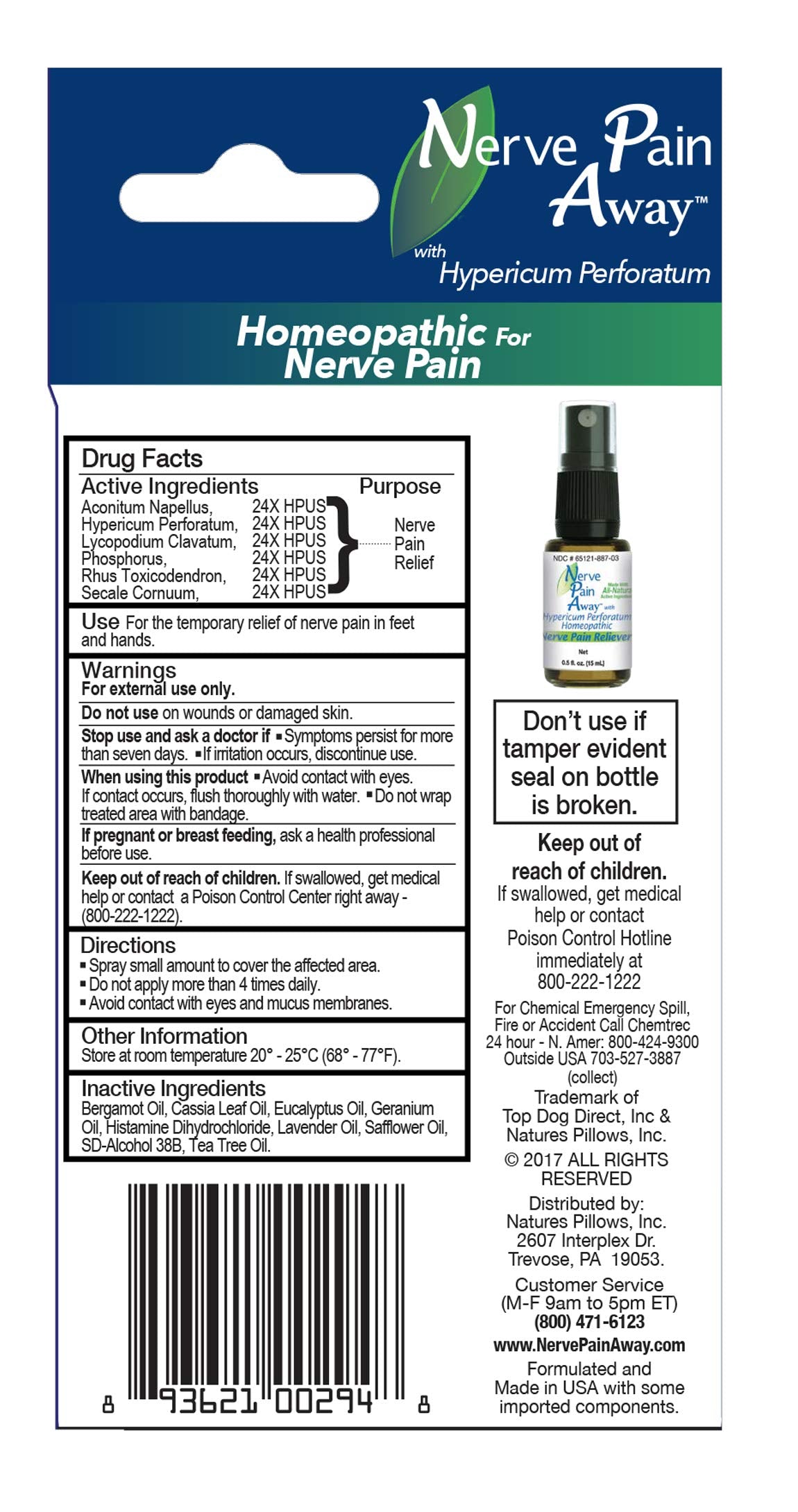 Nerve Pain Away – Homeopathic Topical Spray for Temporary Nerve Pain Relief in Hands and Feet Nerve Pain Away buy supplements canada