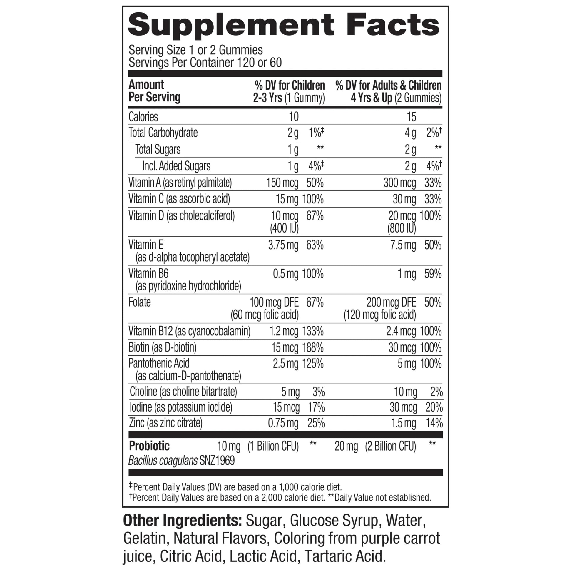 OLLY Kids Multivitamin & Probiotic Gummy, Digestive Support, Vitamins A, D, C, E, B, Zinc, Chewable Supplement OLLY buy supplements canada