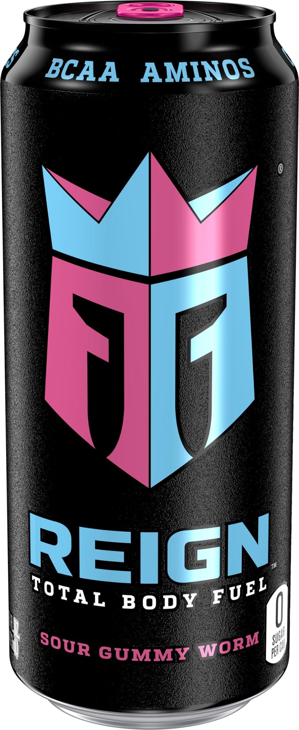 Reign Total Body Fuel, Sour Gummy Worm, Fitness & Performance Drink, 16 Fl Oz (Pack of 12) REIGN buy supplements canada