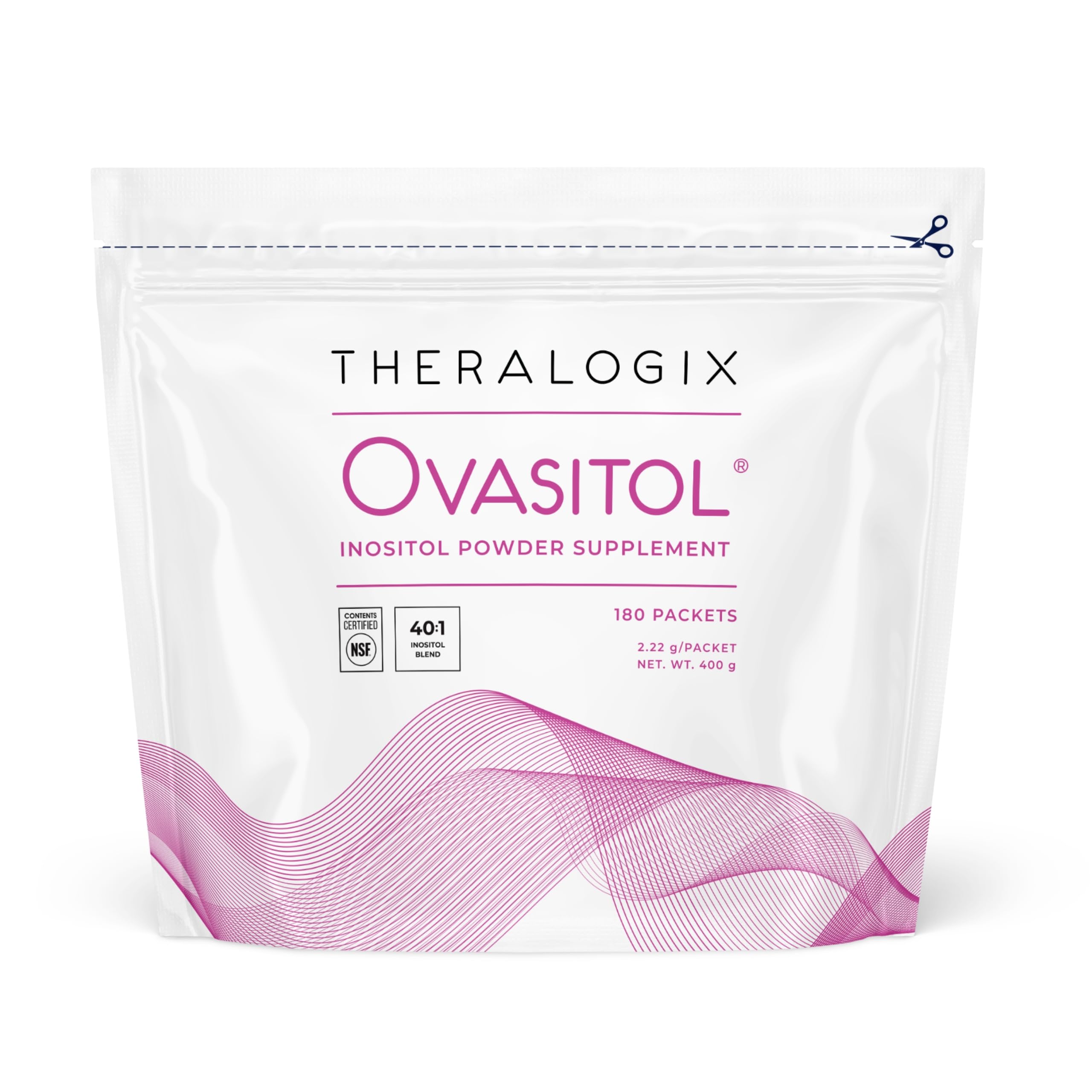 Theralogix Ovasitol Inositol Powder Packets - 180 Servings - Myo-Inositol Theralogix buy supplements canada