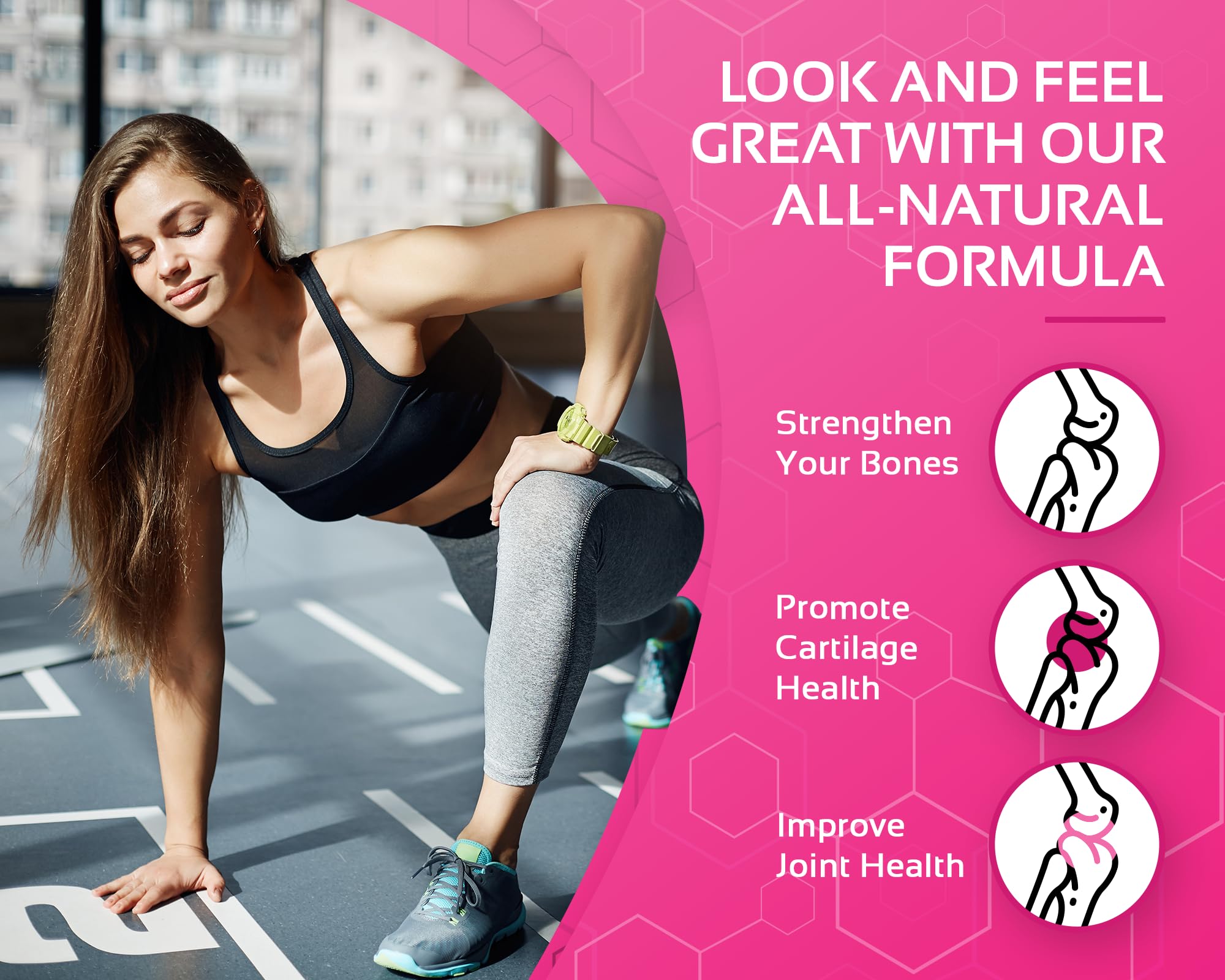 CogniTune Multi Collagen Peptides for Women with Biotin, Hyaluronic Acid, Vitamin C - 5 Types I II III V X Colageno Hidrolizado - 2000mg Hair Skin Nails Joints Support - 120 Capsules CogniTune buy supplements canada