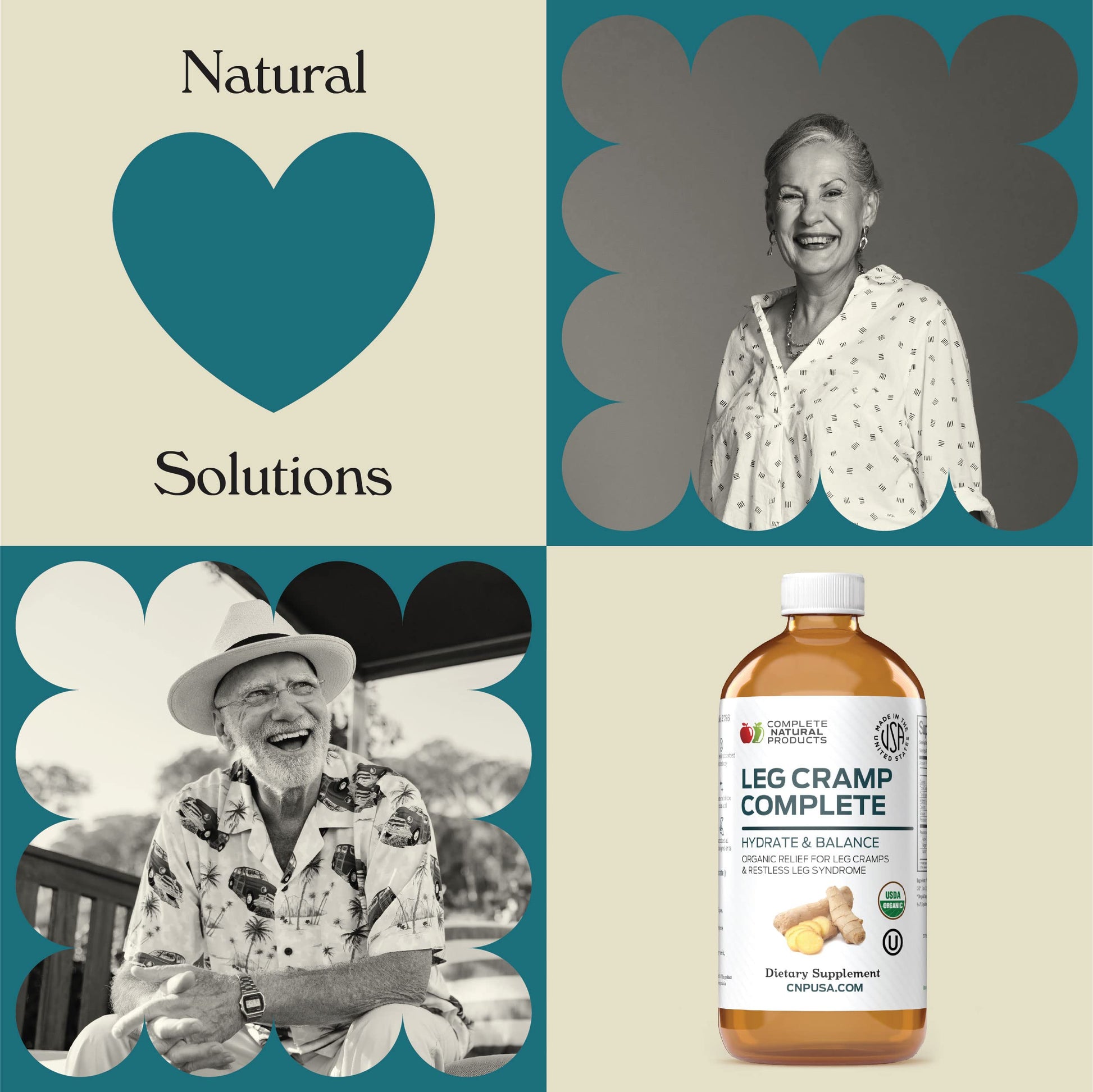 Organic Amish Leg Cramp Relief Liquid 16oz - Natural Muscle and Foot Support Supplement with Apple Cider Vinegar, Ginger, Garlic, Aloe, Fast Cramp Reducing Formula, Certified Organic, Made in USA Complete Natural Products buy supplements canada