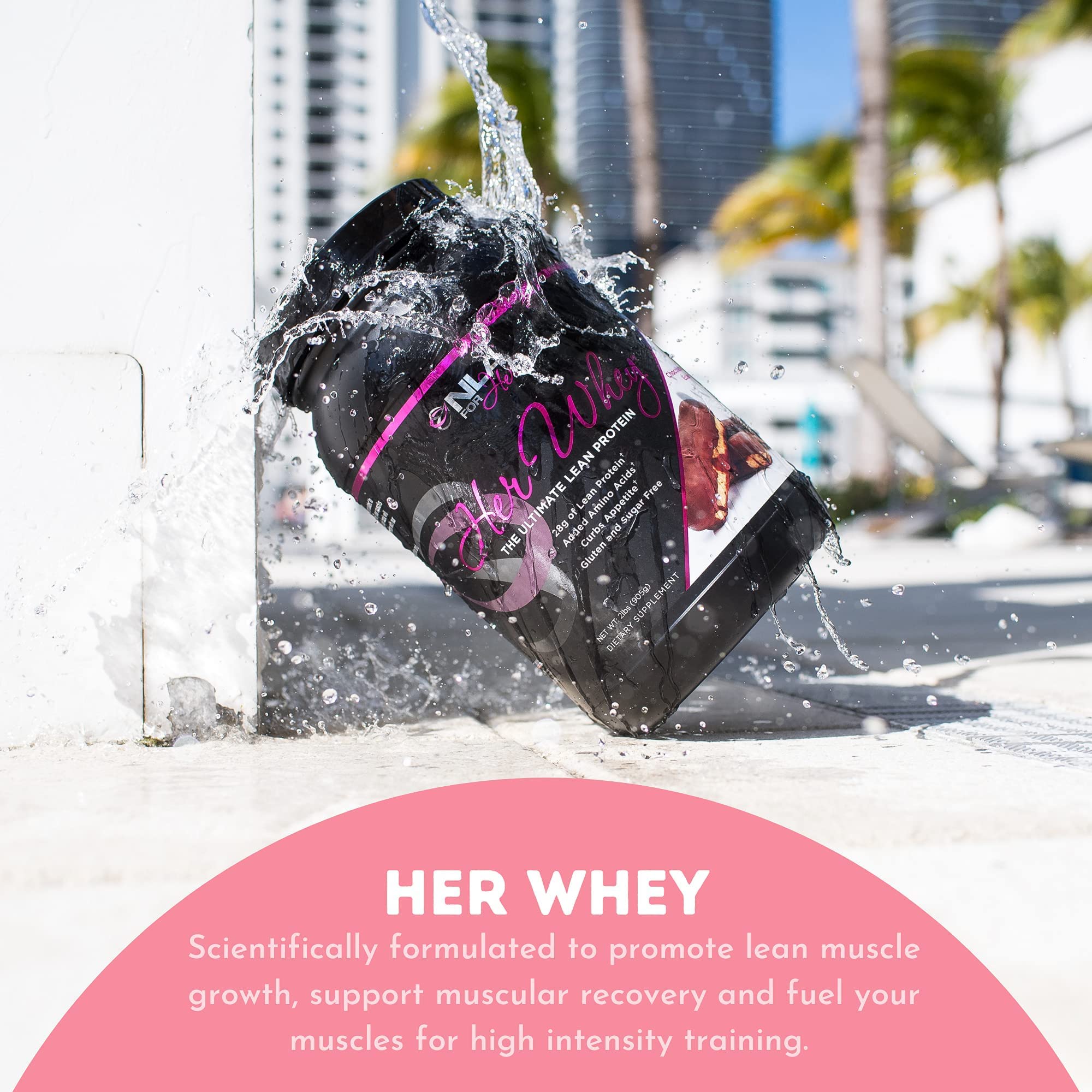 NLA for Her Pre/Post Workout Stack (Includes Her Whey Chocolate Éclair and Uplift Pre NLA for Her buy supplements canada