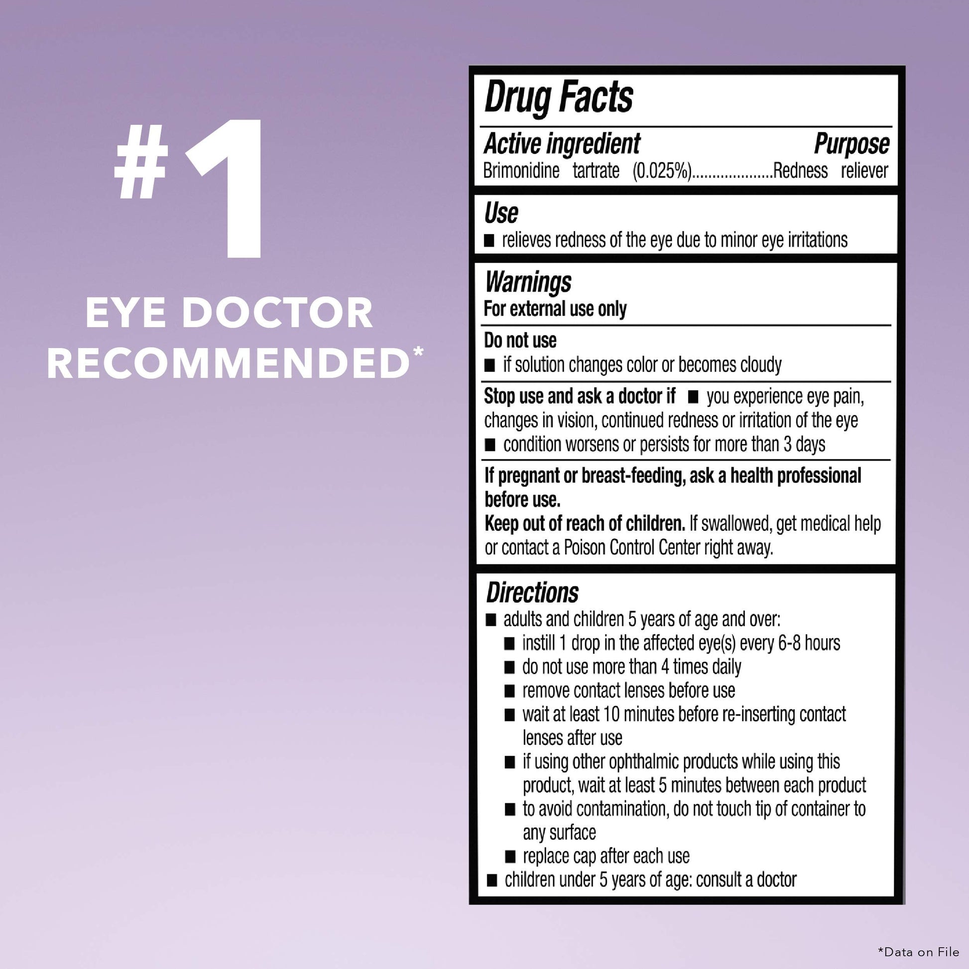 LUMIFY Eye Drops for Red Eyes, Redness Reliever for Brighter Looking Eyes, Works in 1 Minute & Lasts Up to 8 Hours, Eye Drops, 0.25 Fl Oz (7.5mL) LUMIFY buy supplements canada