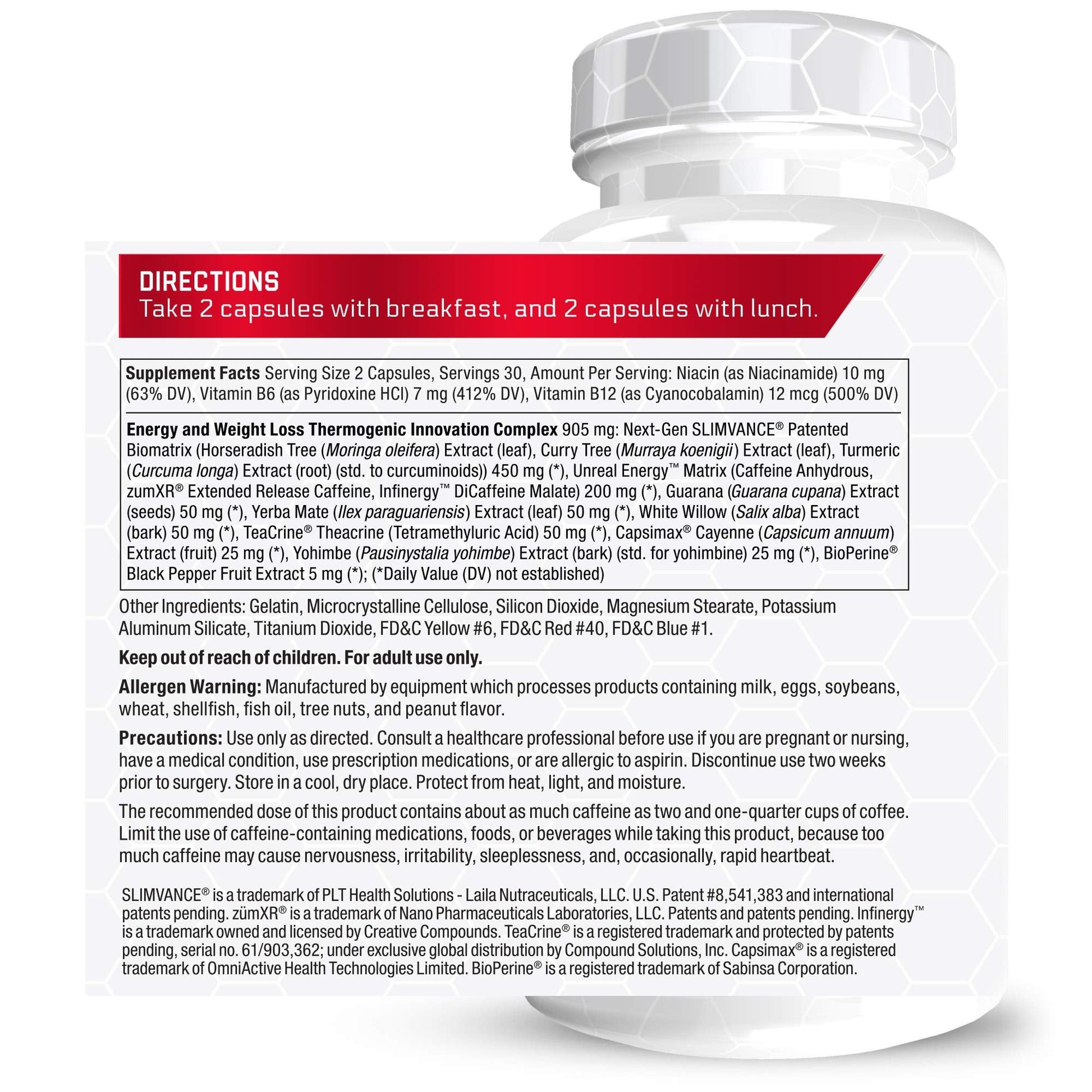 FORCE FACTOR LeanFire with Next-Gen SLIMVANCE Advanced Thermogenic Fat Burner Force Factor buy supplements canada